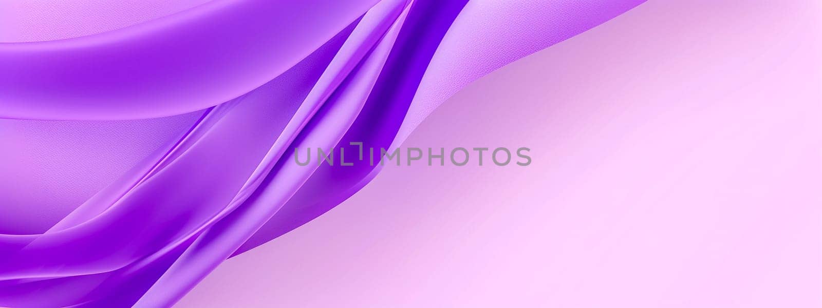 purple, violet color banner with copy space, made with Generative AI. High quality illustration