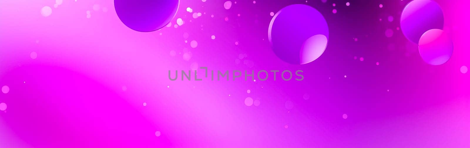 purple, violet color banner with copy space, made with Generative AI. High quality illustration