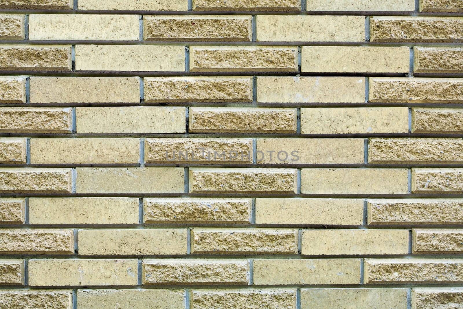 High resolution cream brick wall texture, background