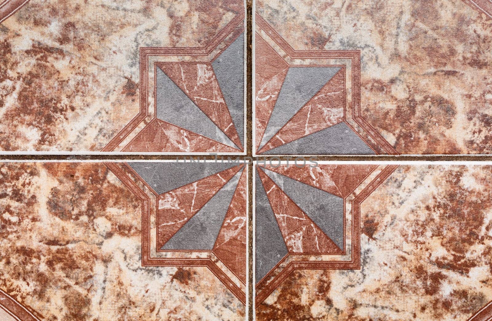 tile pattern of ancient ceramic tiles. background