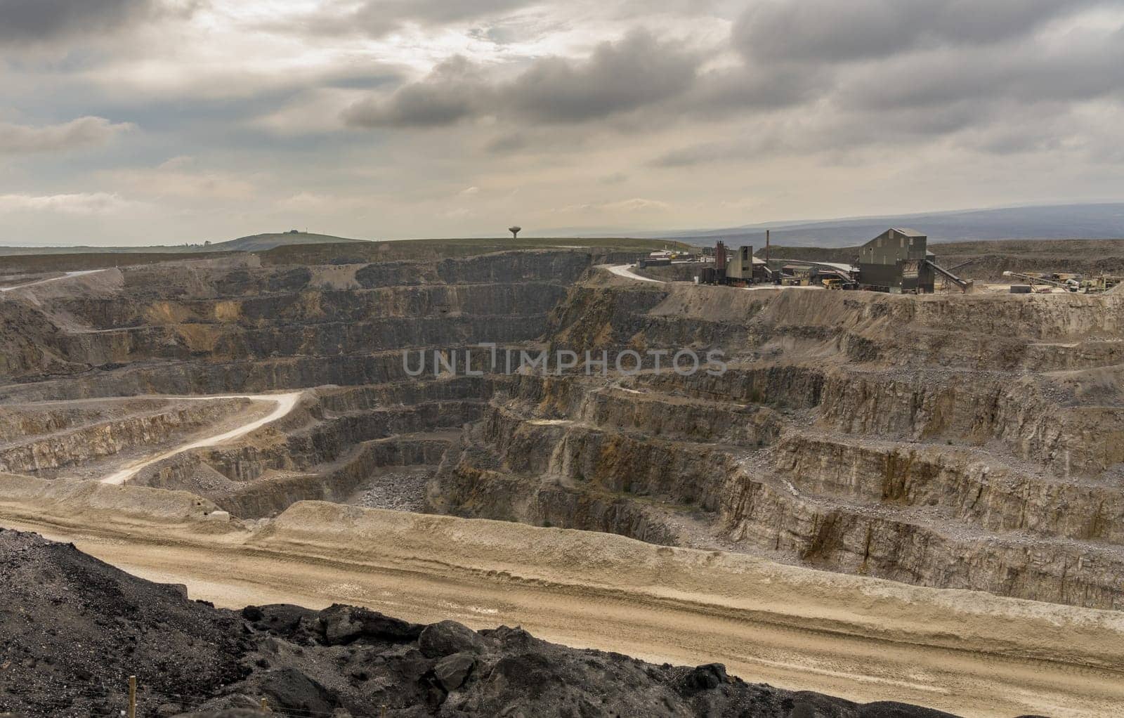 Coldstones Quarry on Greenhow hill in Nidderdale Yorkshire by steheap