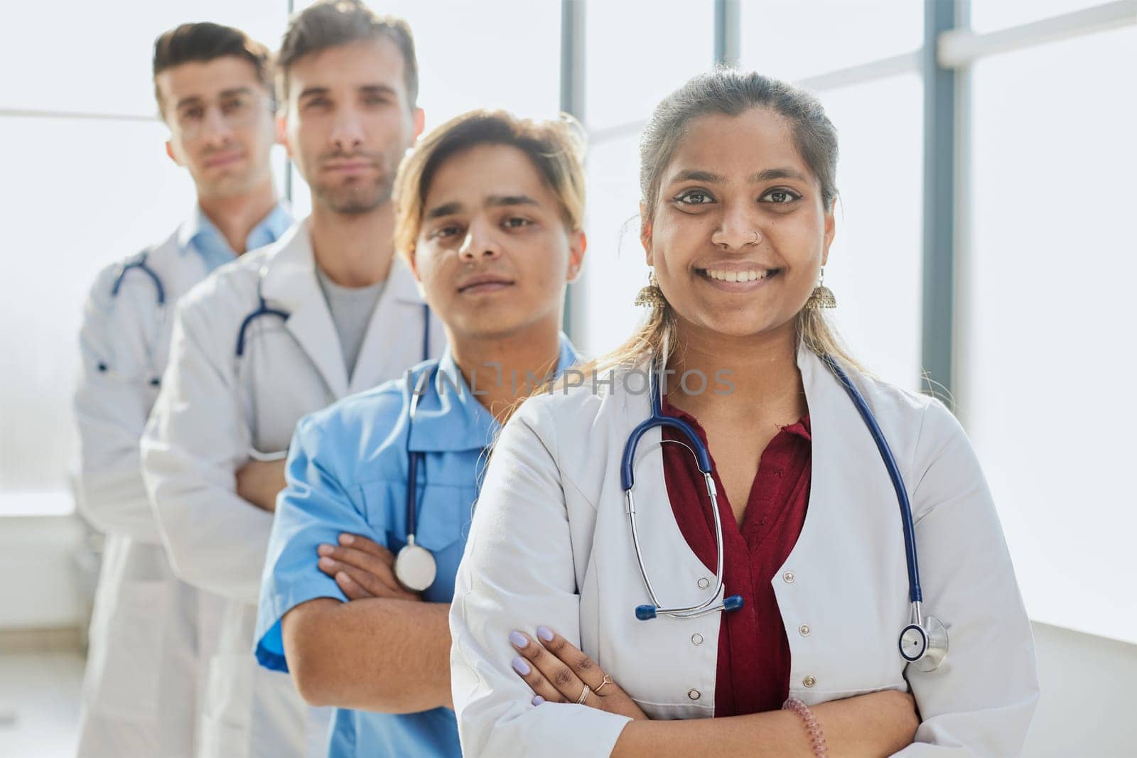 team or group of doctors and nurses