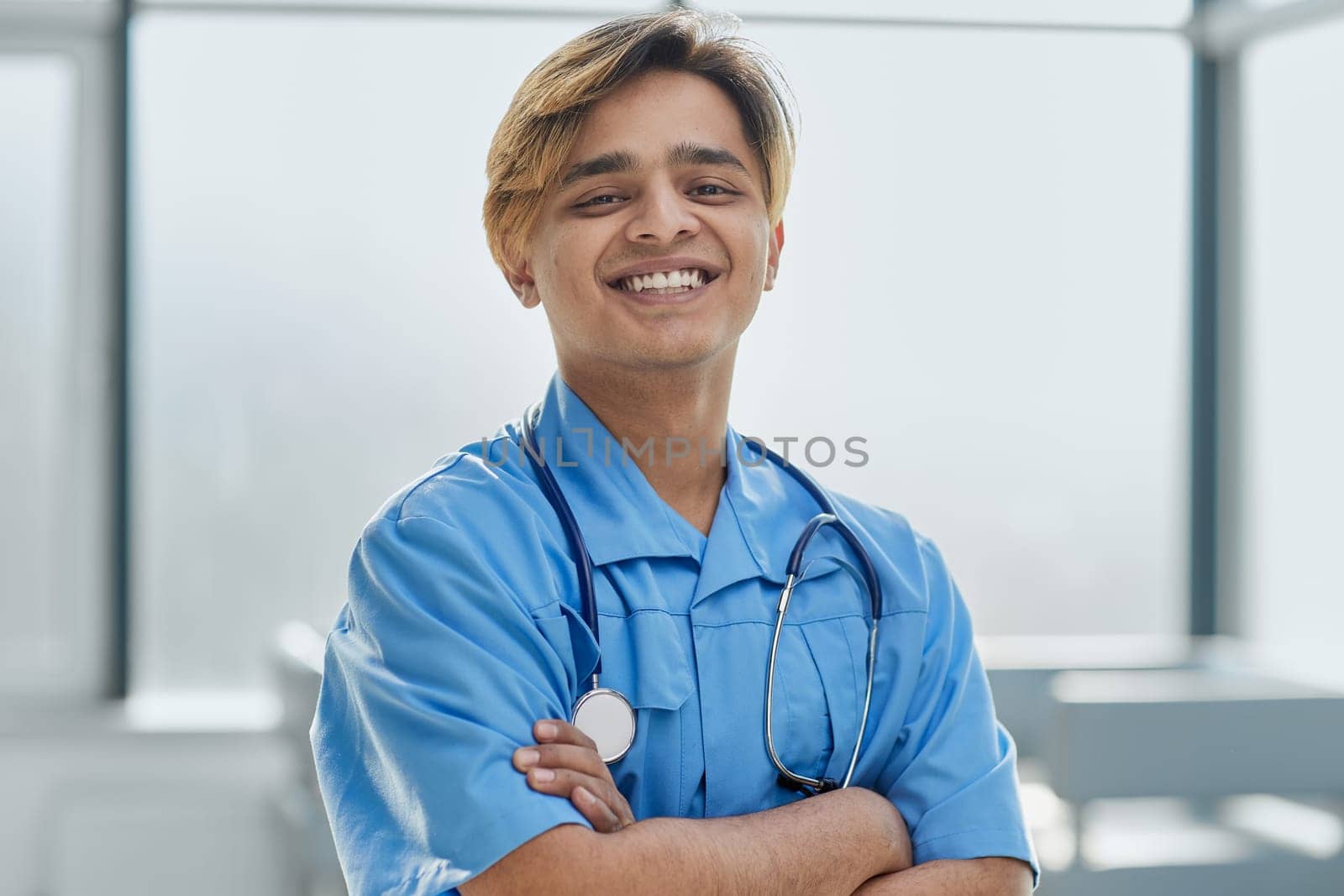 Close up. portrait of a beautiful senior doctor