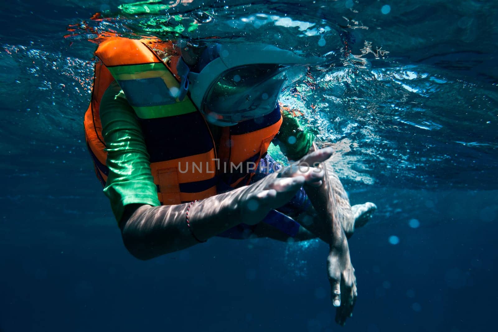 shooting underwater by Alexzhilkin