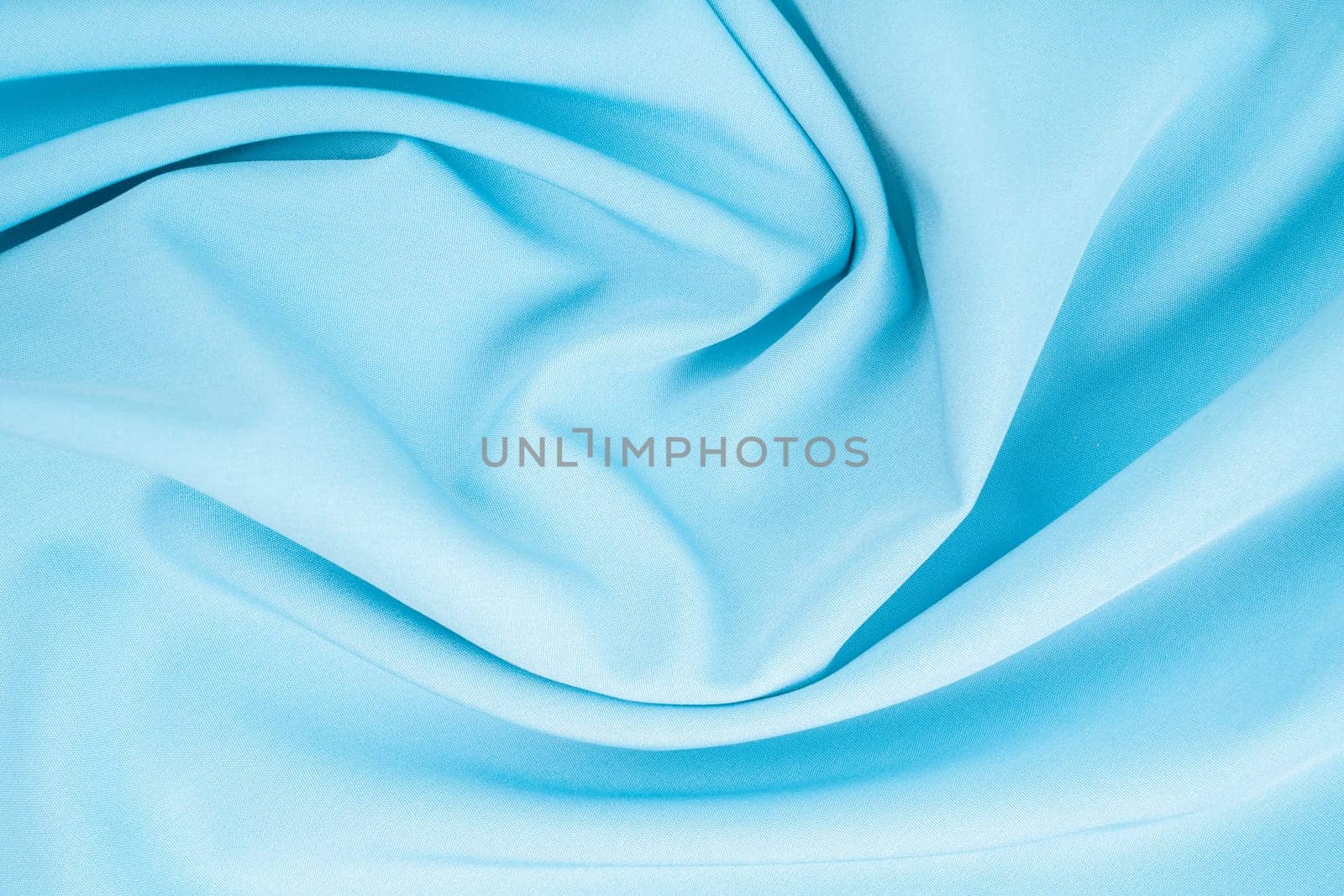 The abstract background luxury light blue cloth texture as background by Gamjai