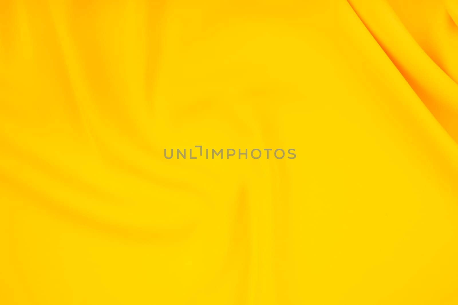 The Yellow fabric silk texture for background. by Gamjai