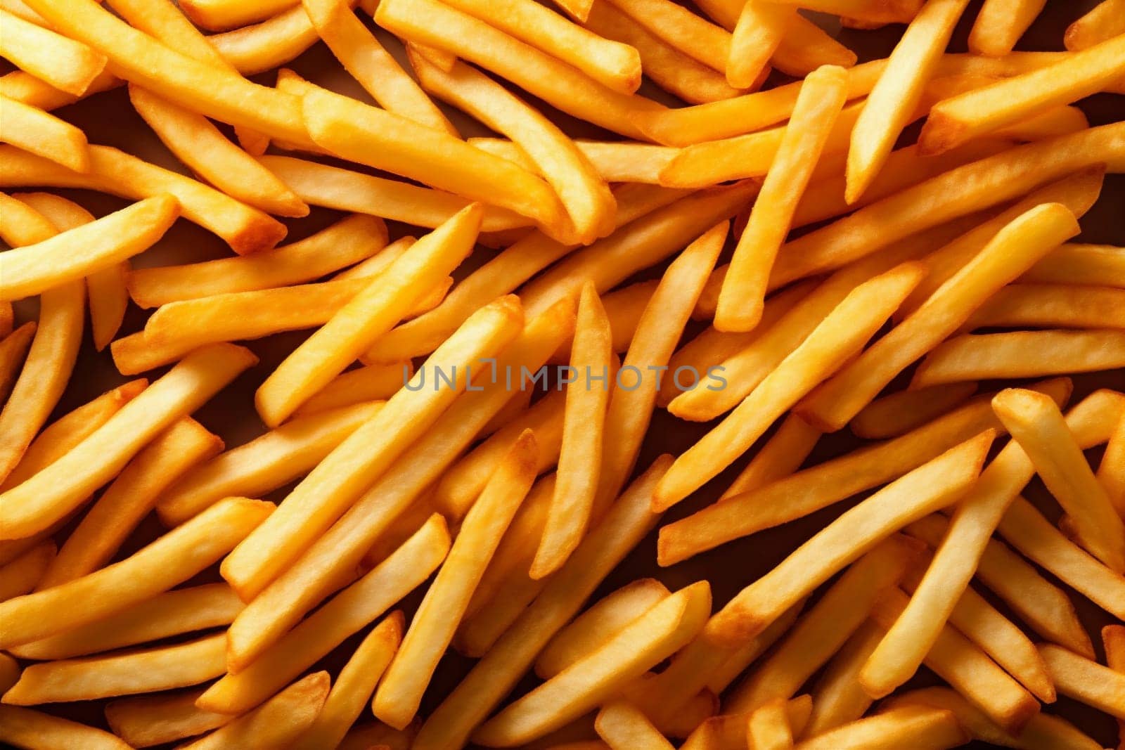 fry food french american tasty meal snack chip background fat potato. Generative AI. by SHOTPRIME