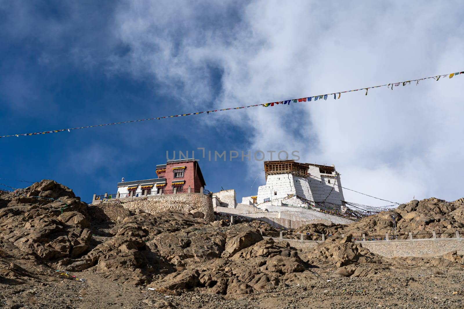 Namgyal Tsemo Monastery in Leh, Ladakh by oliverfoerstner