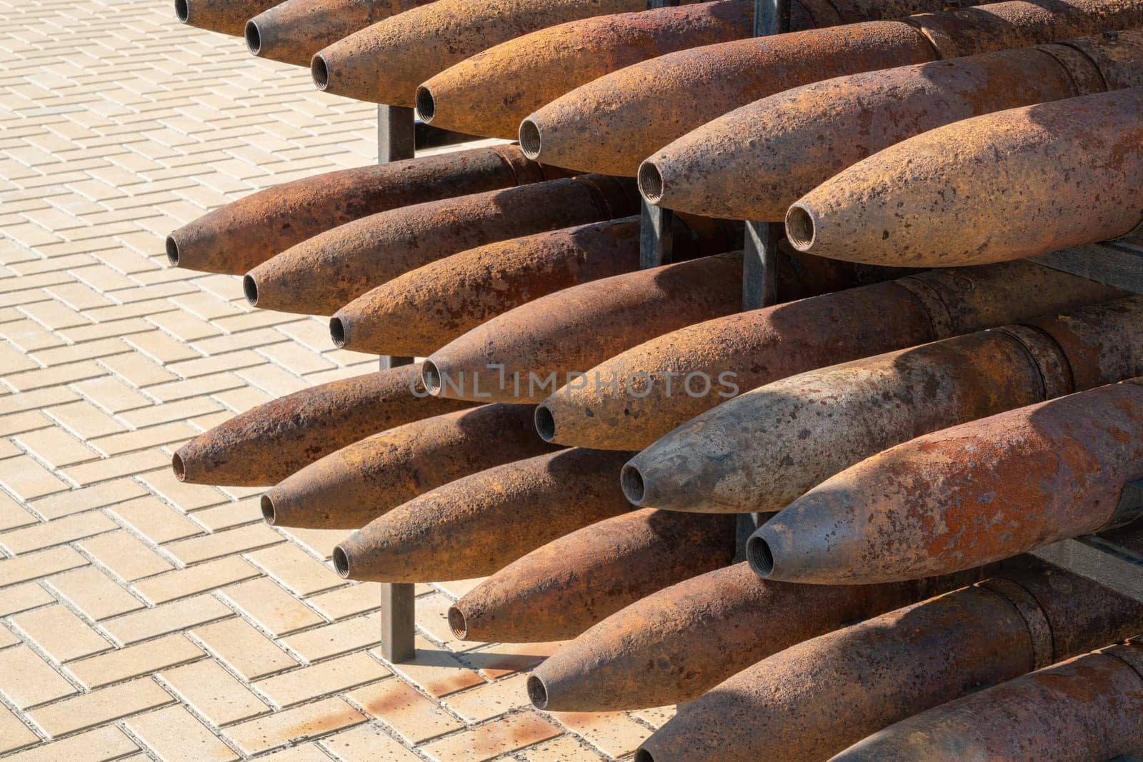 missiles of the Katyusha armored military vehicle by roman112007