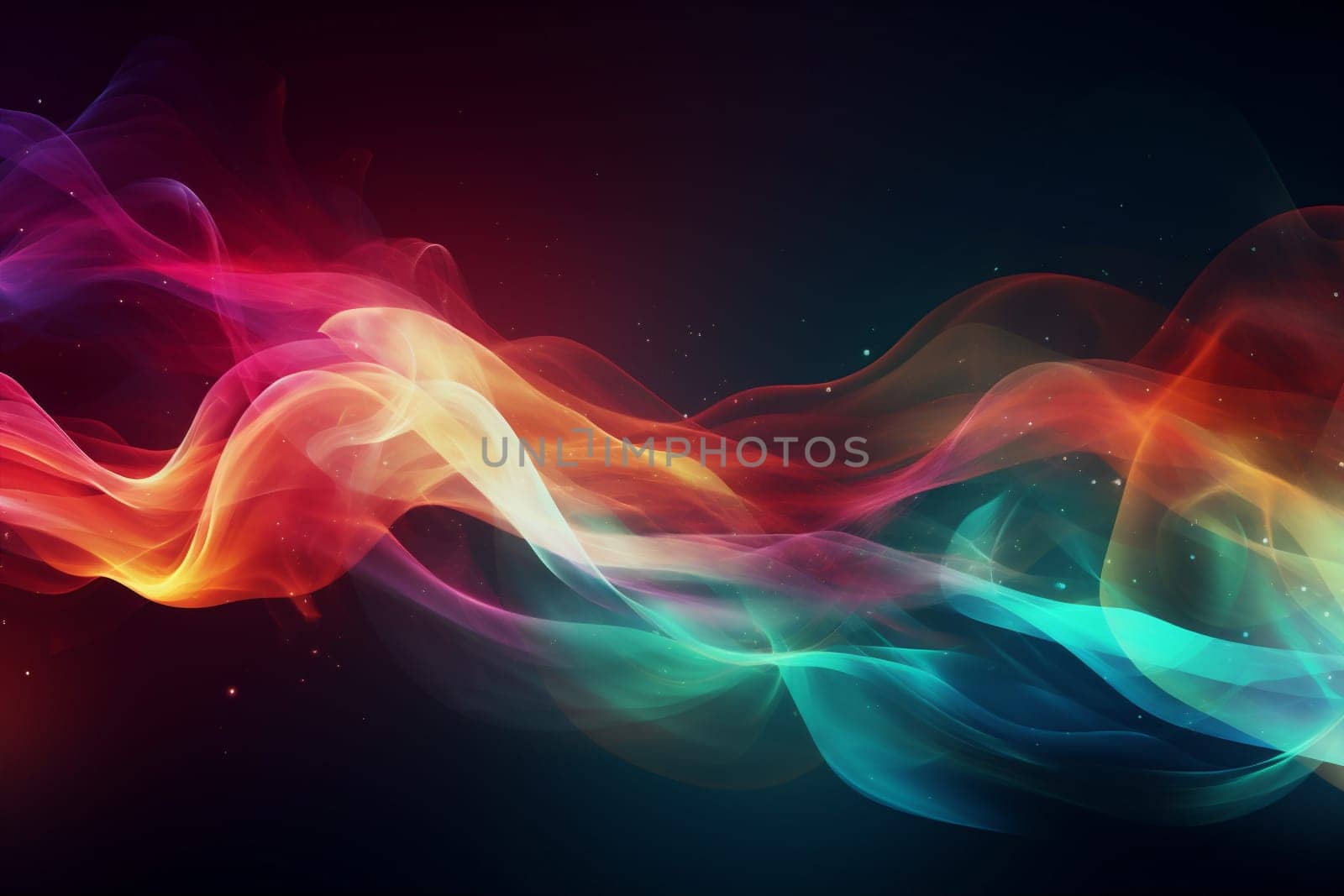 business banner wallpaper abstract night light illustration star cosmic background space. Generative AI. by SHOTPRIME