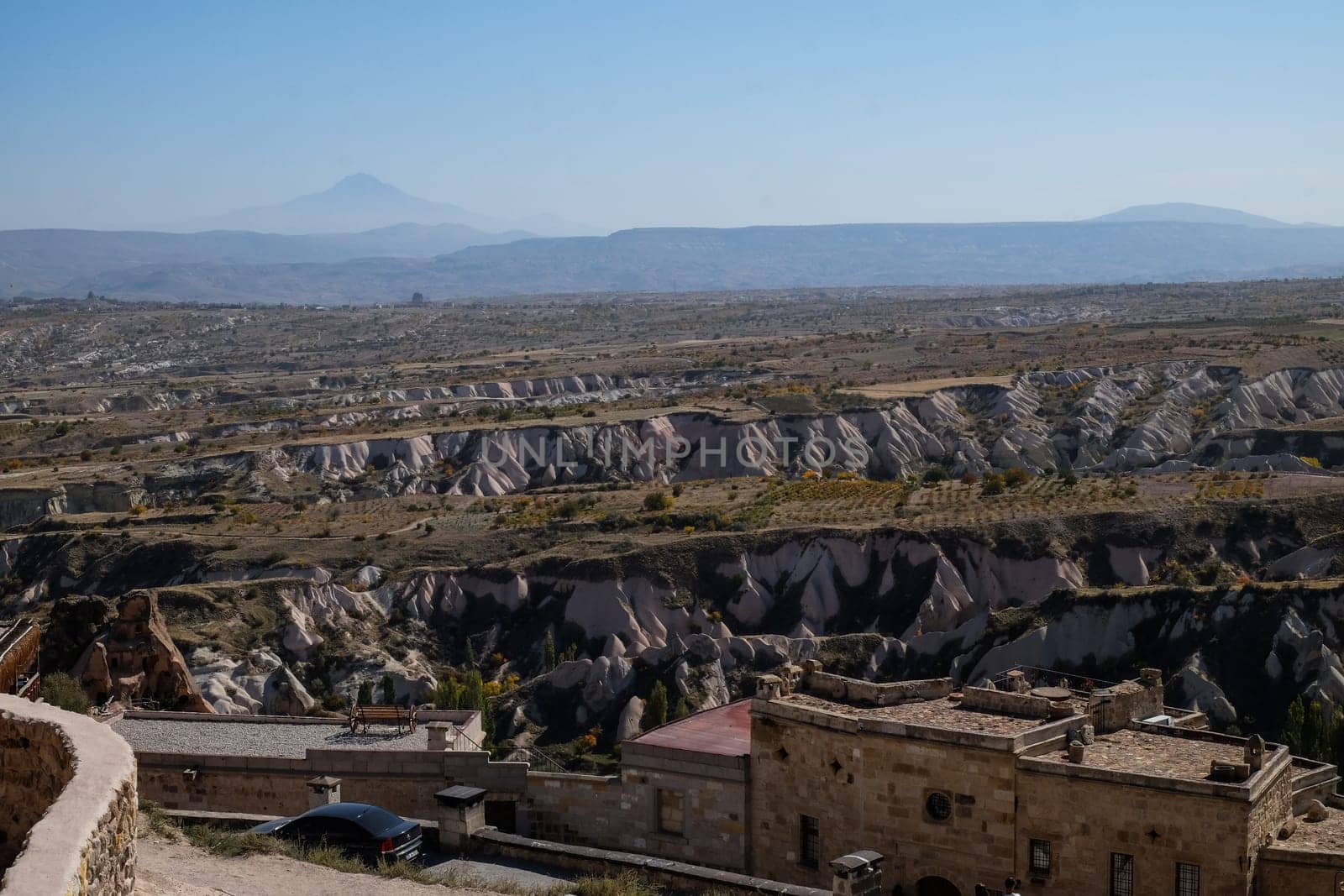Beautiful mountains and rocks views in Cappadocia, Turkey, Turkey. High quality photo