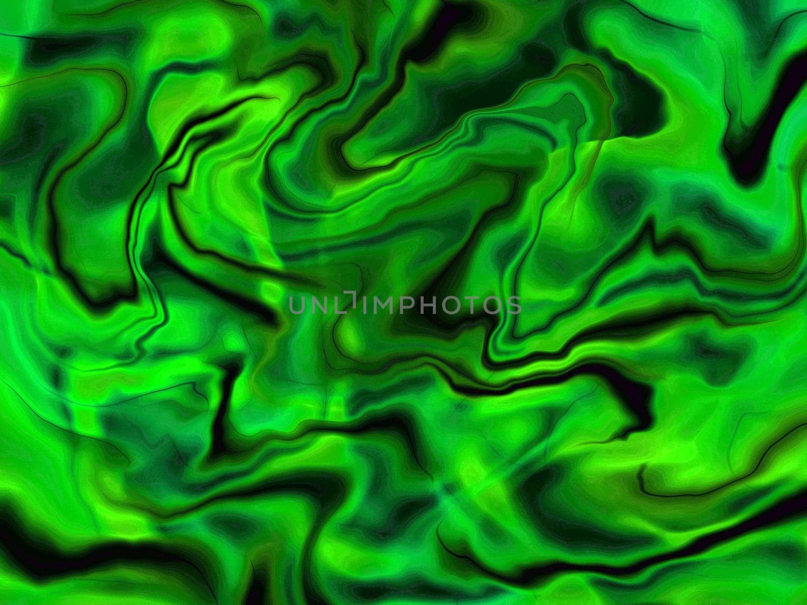 The texture of green emerald liquid marble. Green shiny background with natural texture