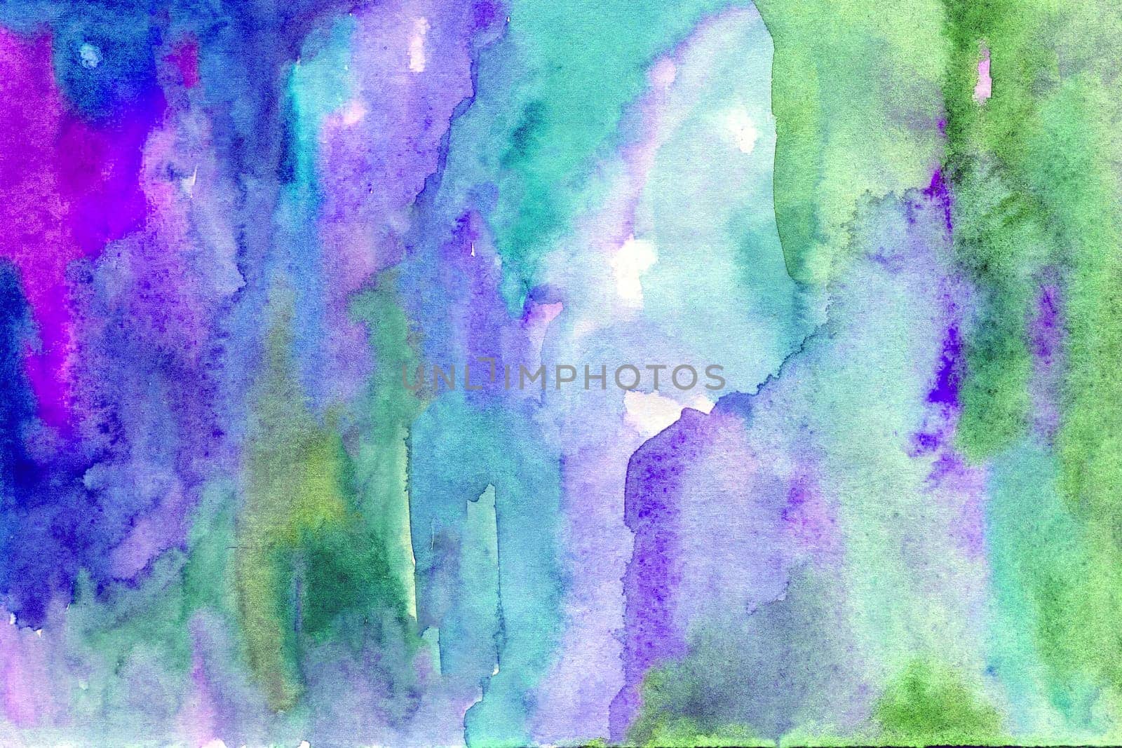 Green - red watercolor paper background texture