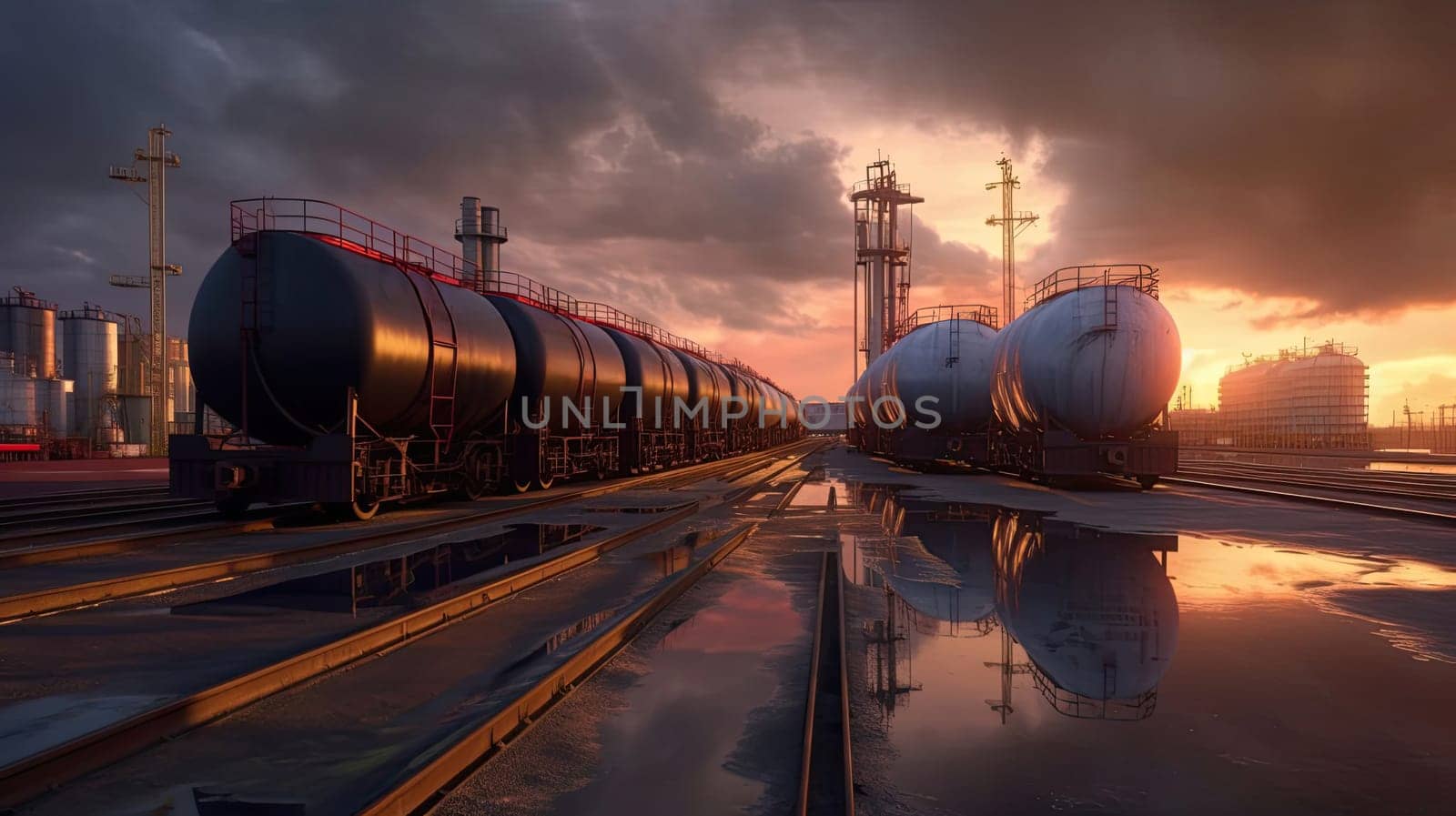 Train with oil by cherezoff