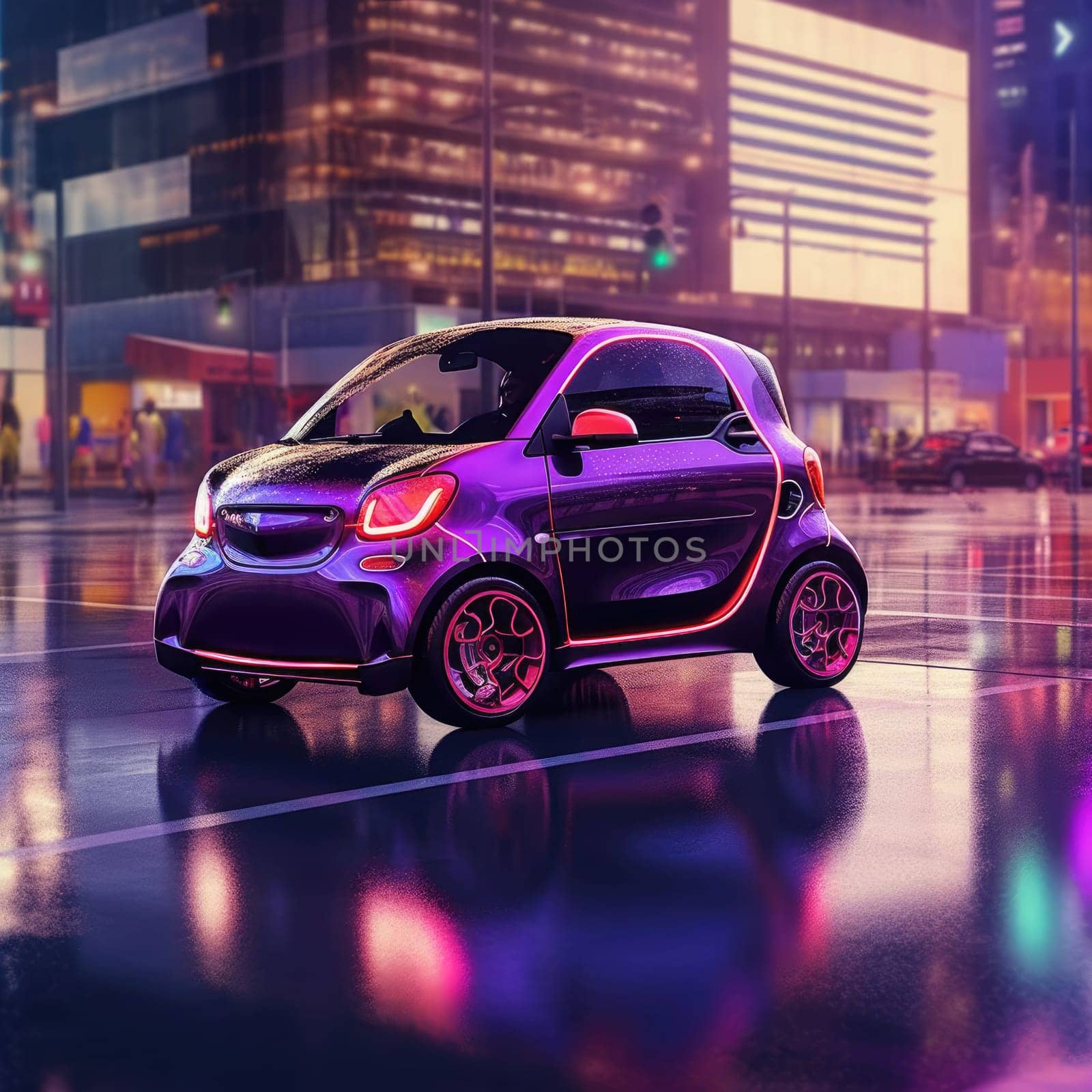 A smart car in a smart city. A vision for the future