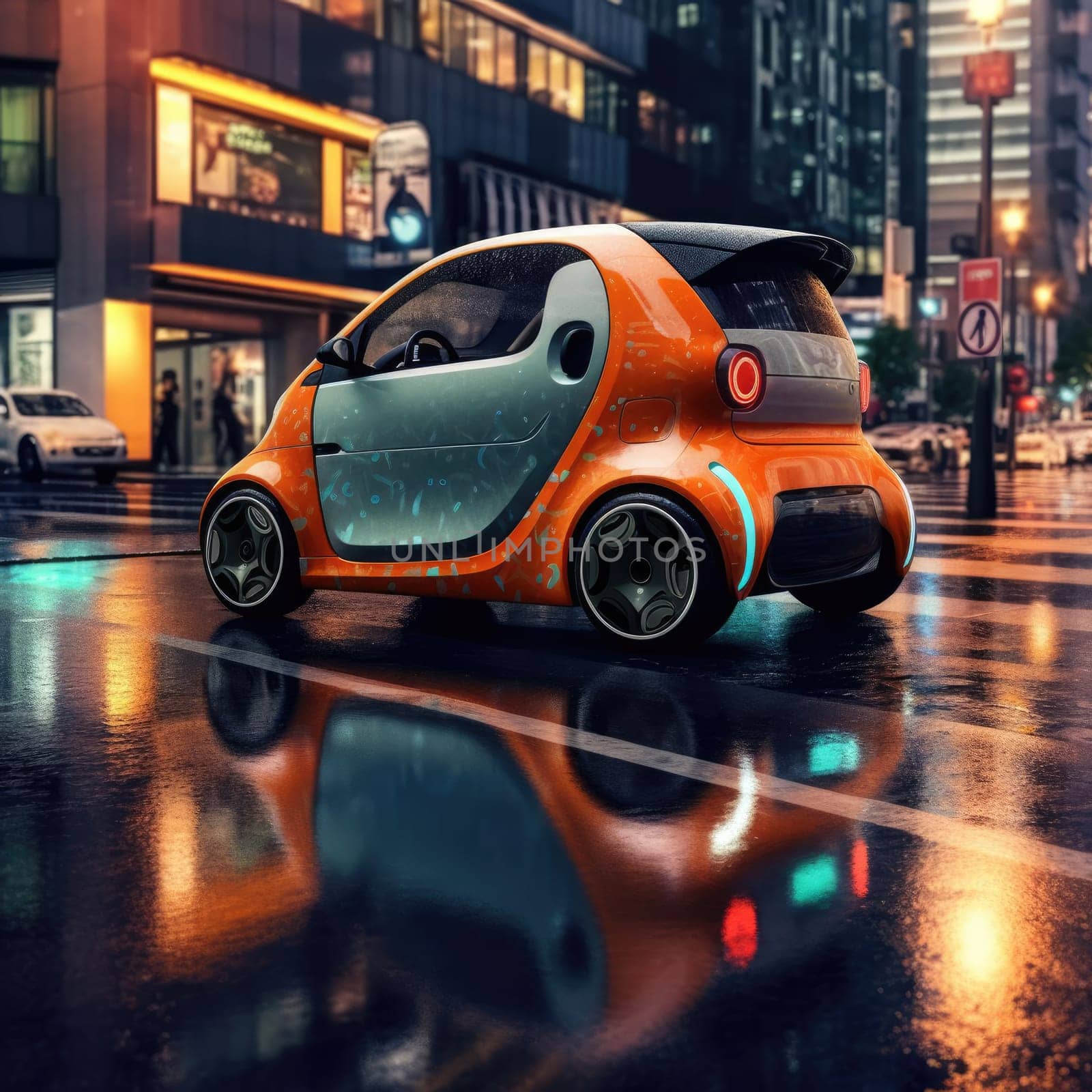 A smart car in a smart city. A vision for the future