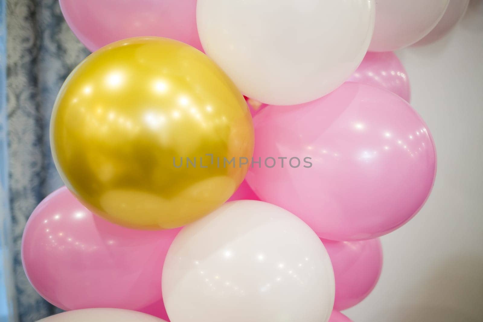 multi-colored balloons for a cheerful holiday