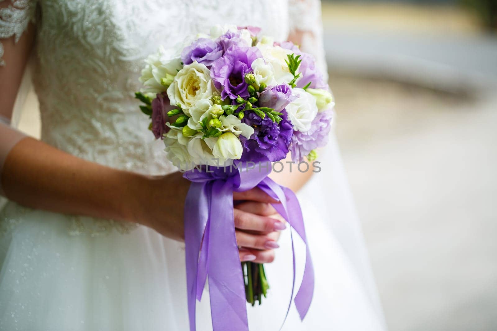 beautiful wedding bouquet for the bride by Dmitrytph