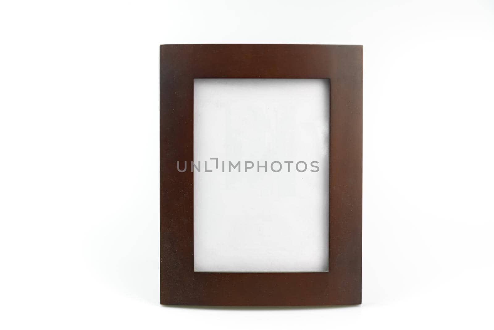 picture frame wood isolated on white background