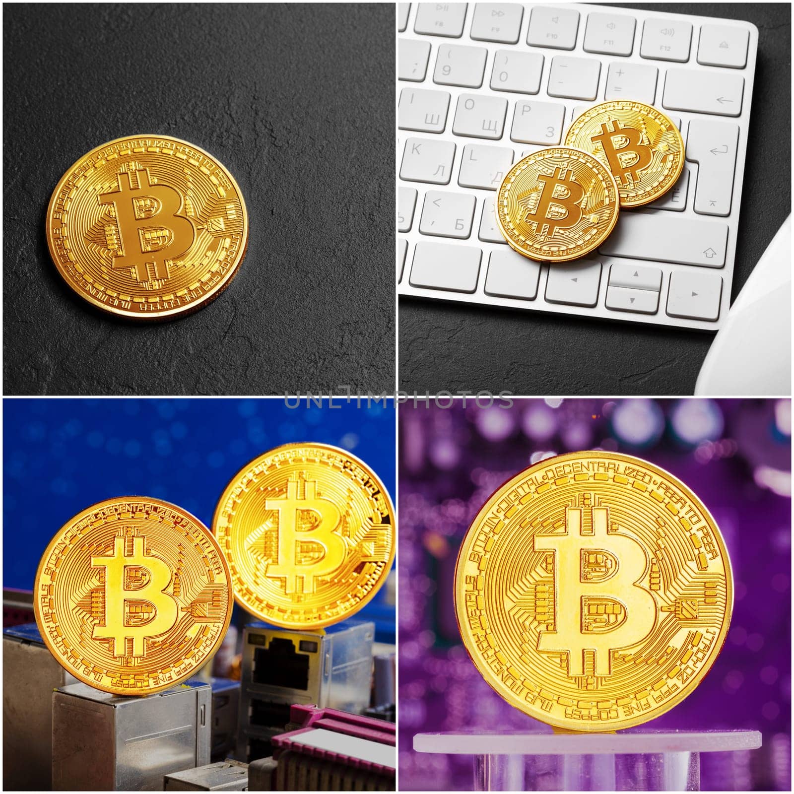 Golden Bitcoin. by Fabrikasimf