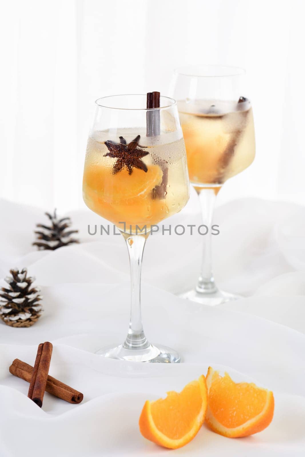 Christmas spritz a perfect cocktail  by Apolonia