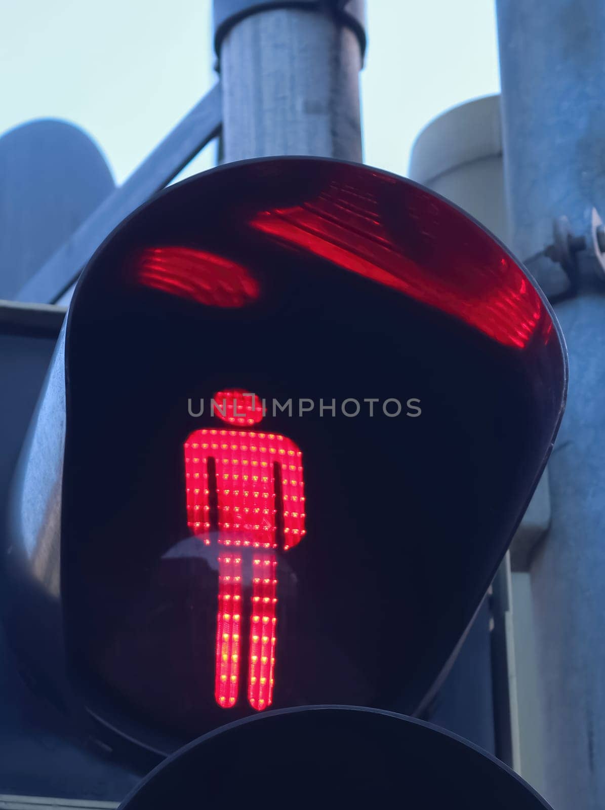 Green and red traffic lights for pedestrians and cars by MP_foto71