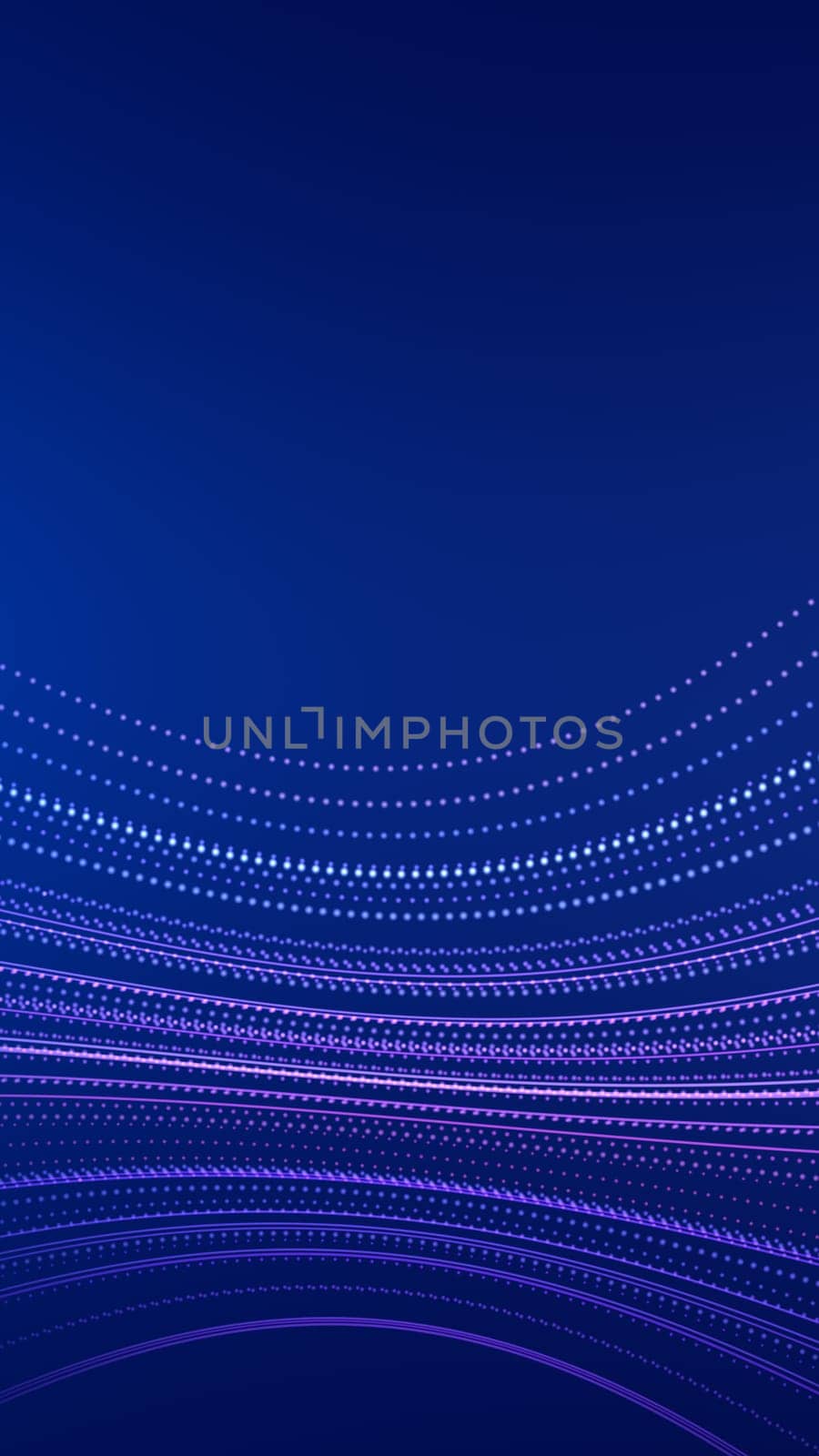 Abstract blue wave background. Data cloud concept. Illustration.