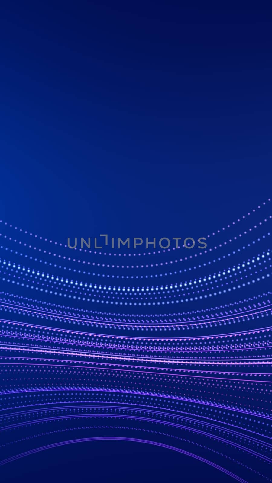 Abstract blue wave background. Data cloud concept. Illustration.