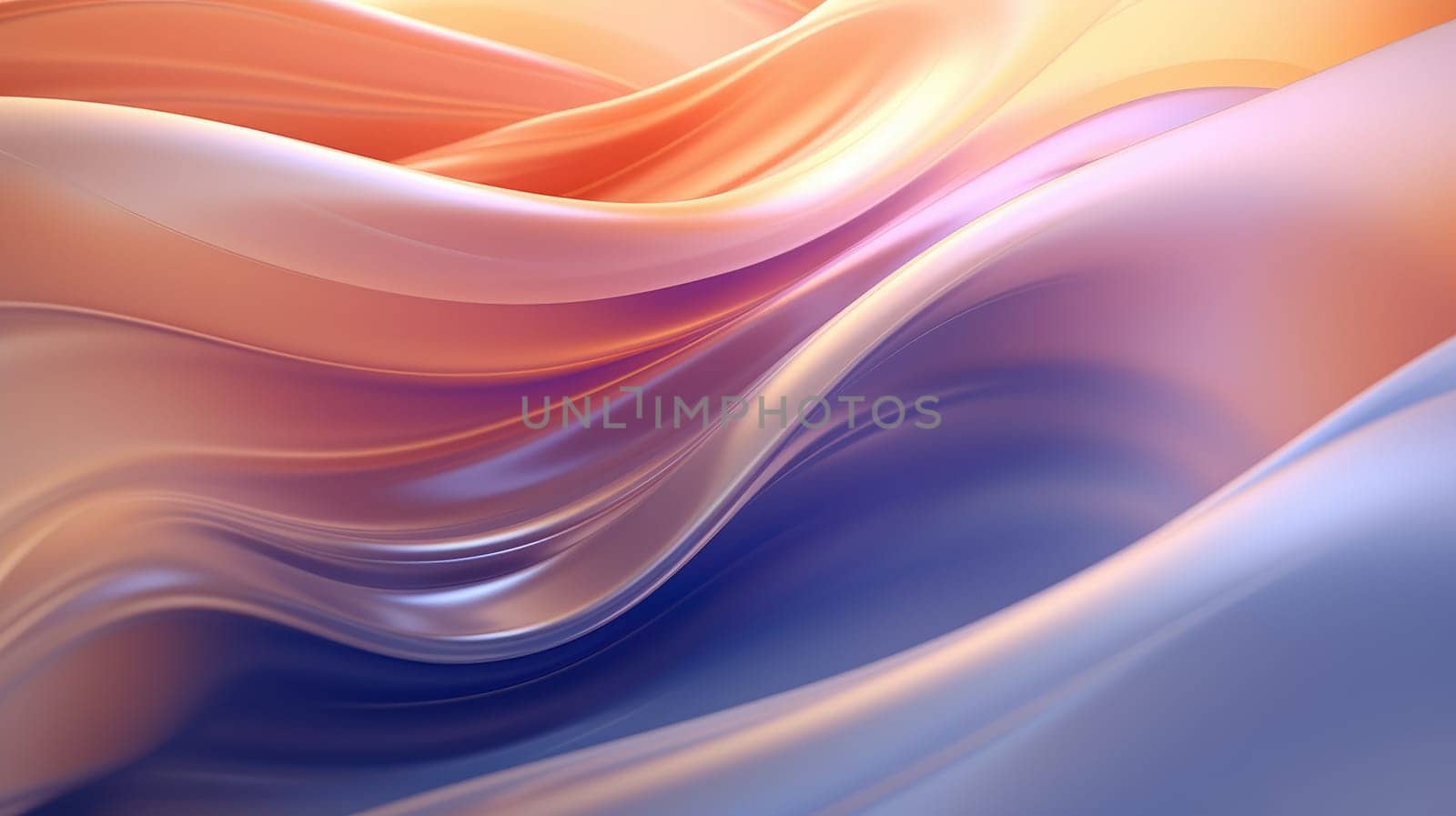 Beautiful background. Soft, clean lines of fabric or plastic