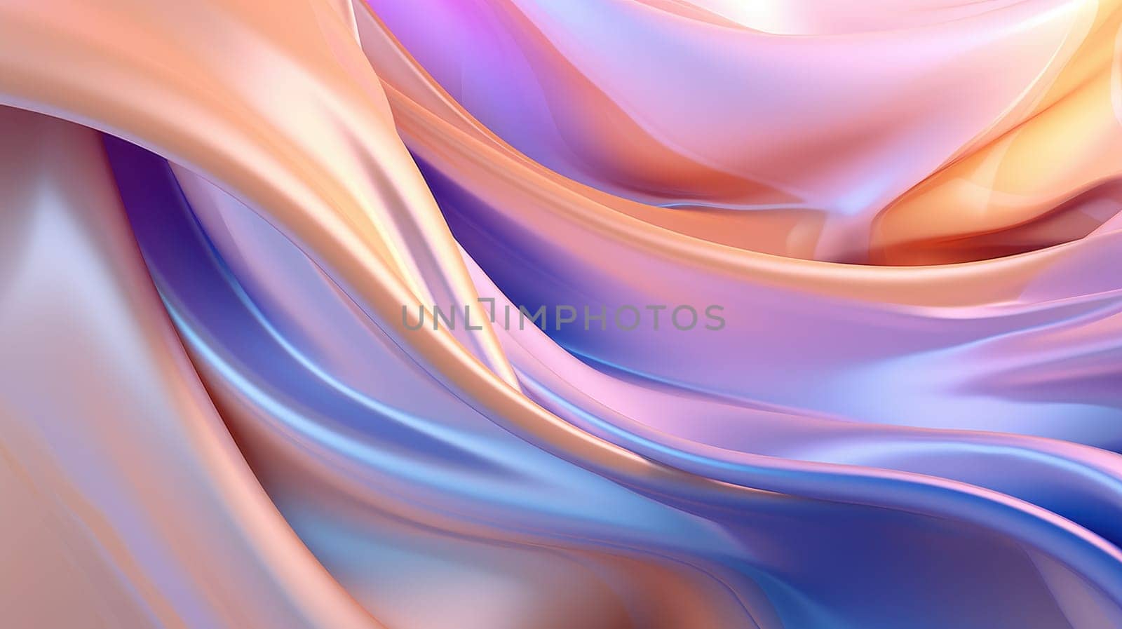 Beautiful background. Soft, clean lines of fabric or plastic