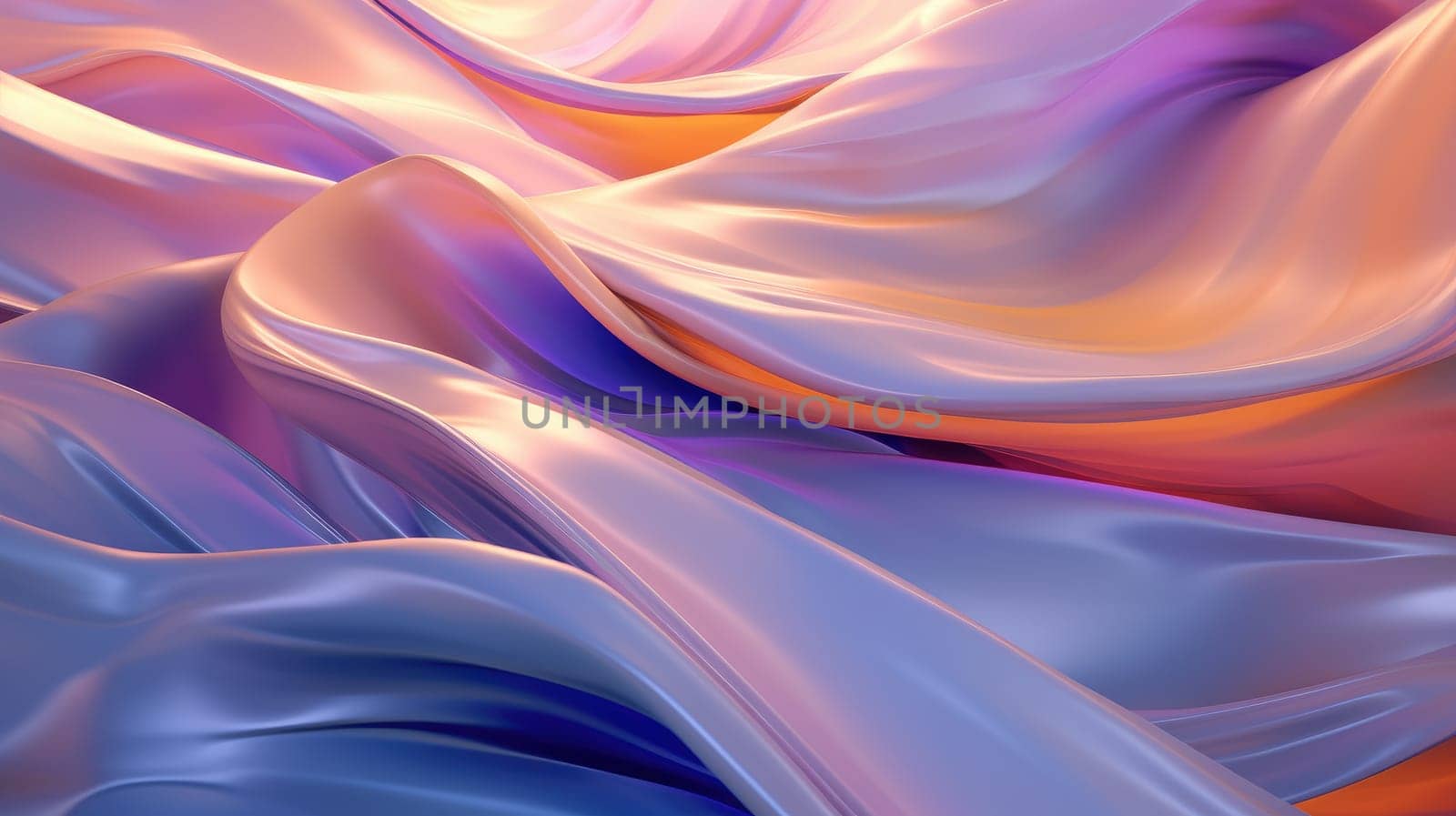 Beautiful background. Soft, clean lines of fabric or plastic