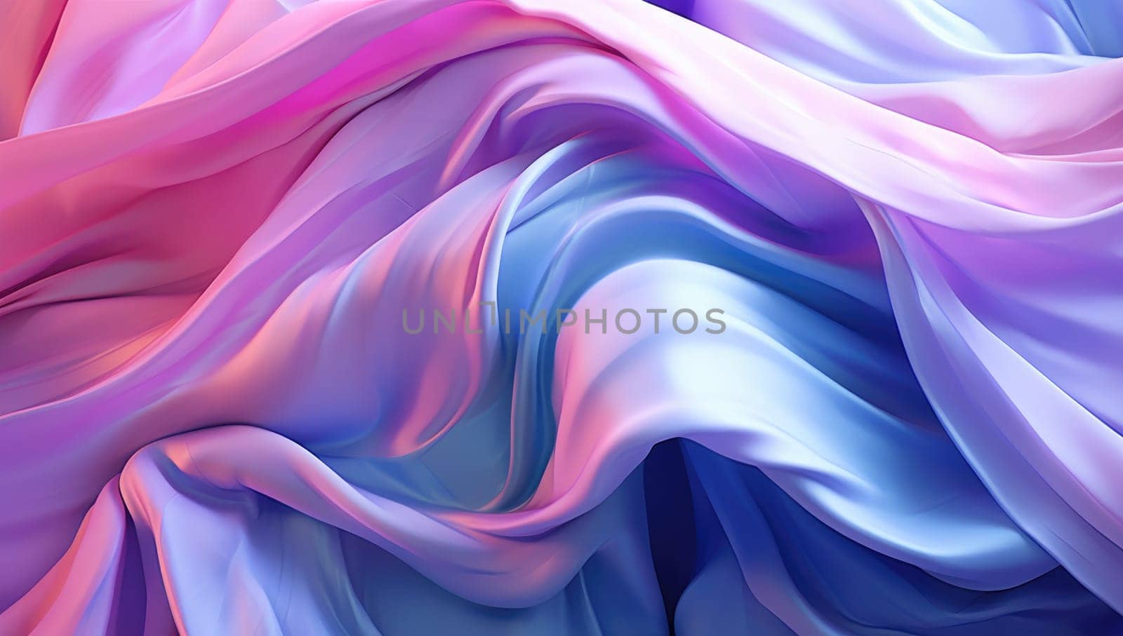 Beautiful background. Soft, clean lines of fabric or plastic