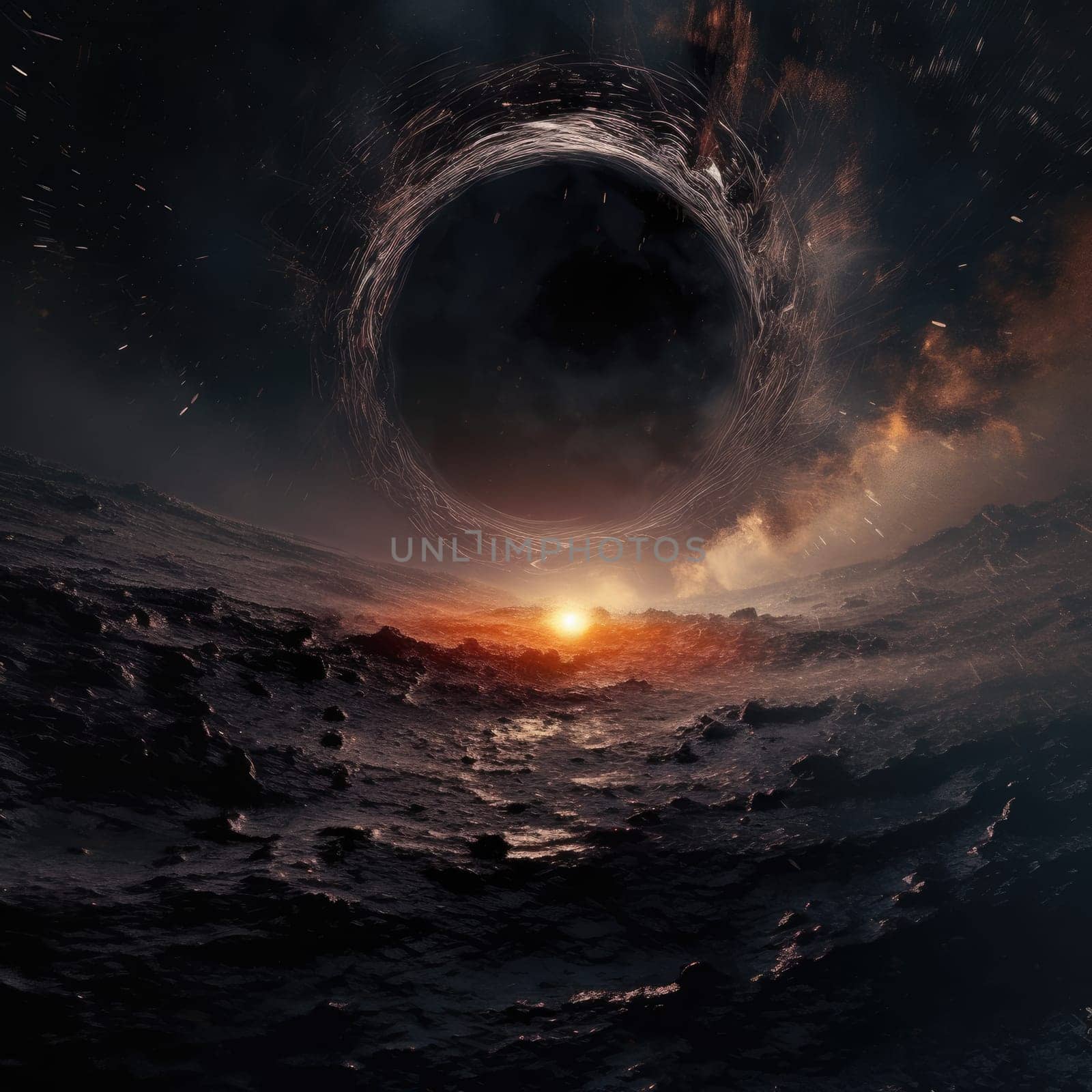 A black hole in space by cherezoff