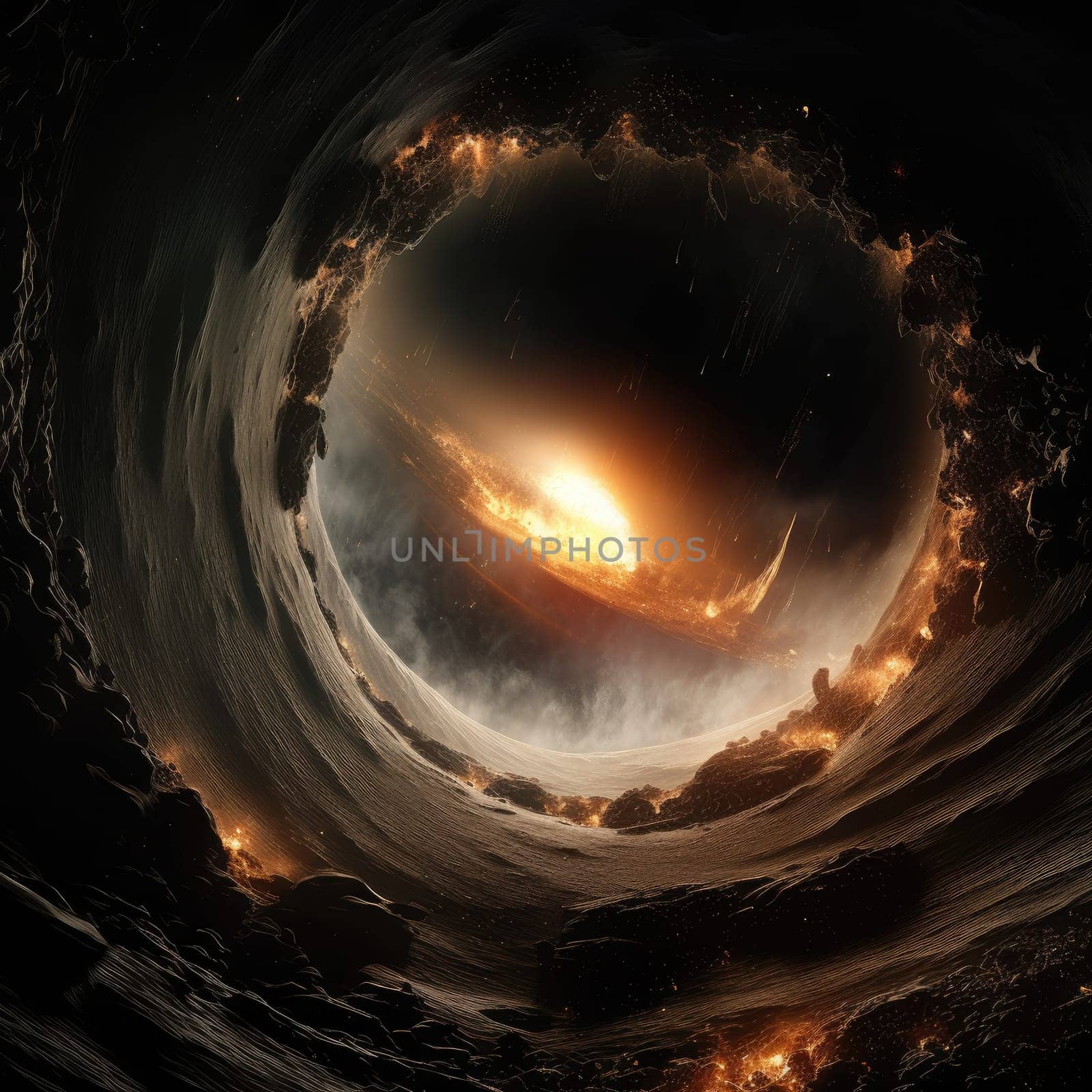 A black hole in space by cherezoff