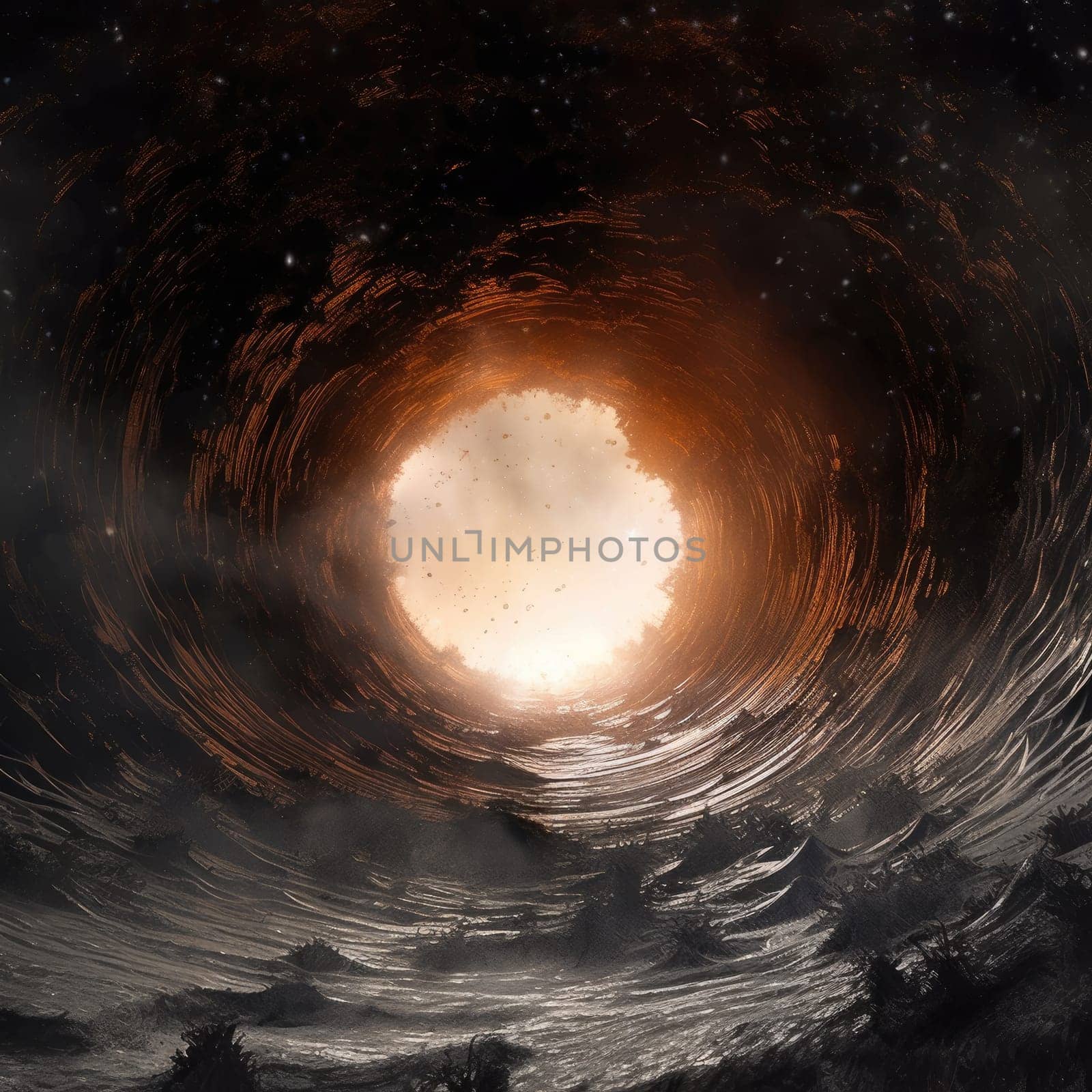 A black hole in space by cherezoff