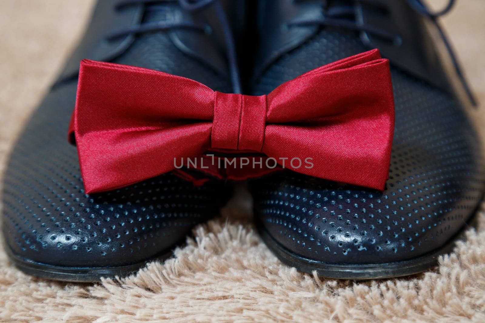 men's accessories shoes, belt, tie and cufflinks