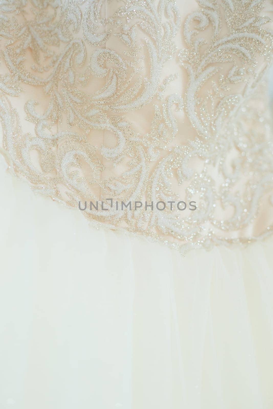 Beautiful dress for the bride