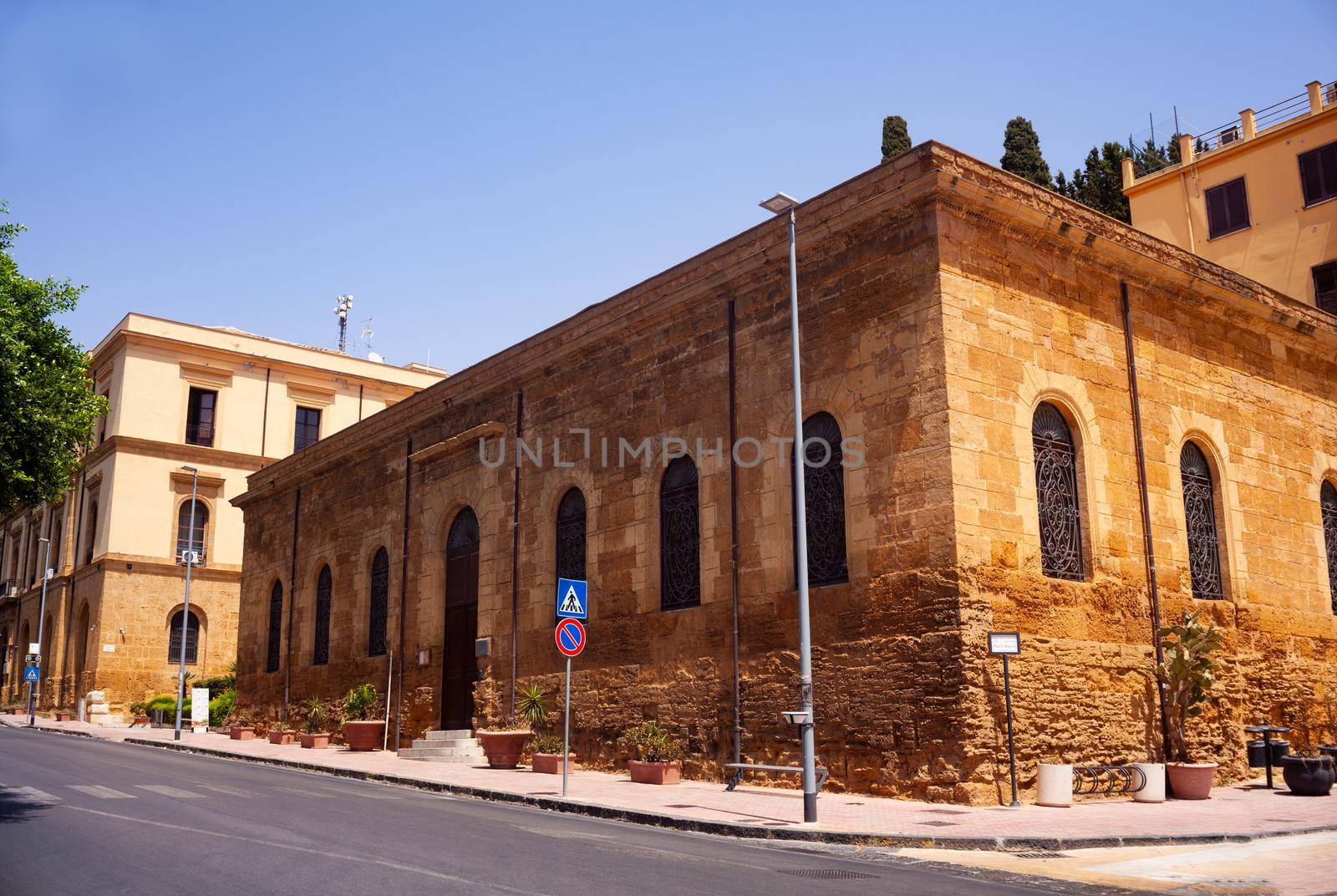 View of the Municipal Library Franco La Rocca, Agrigento