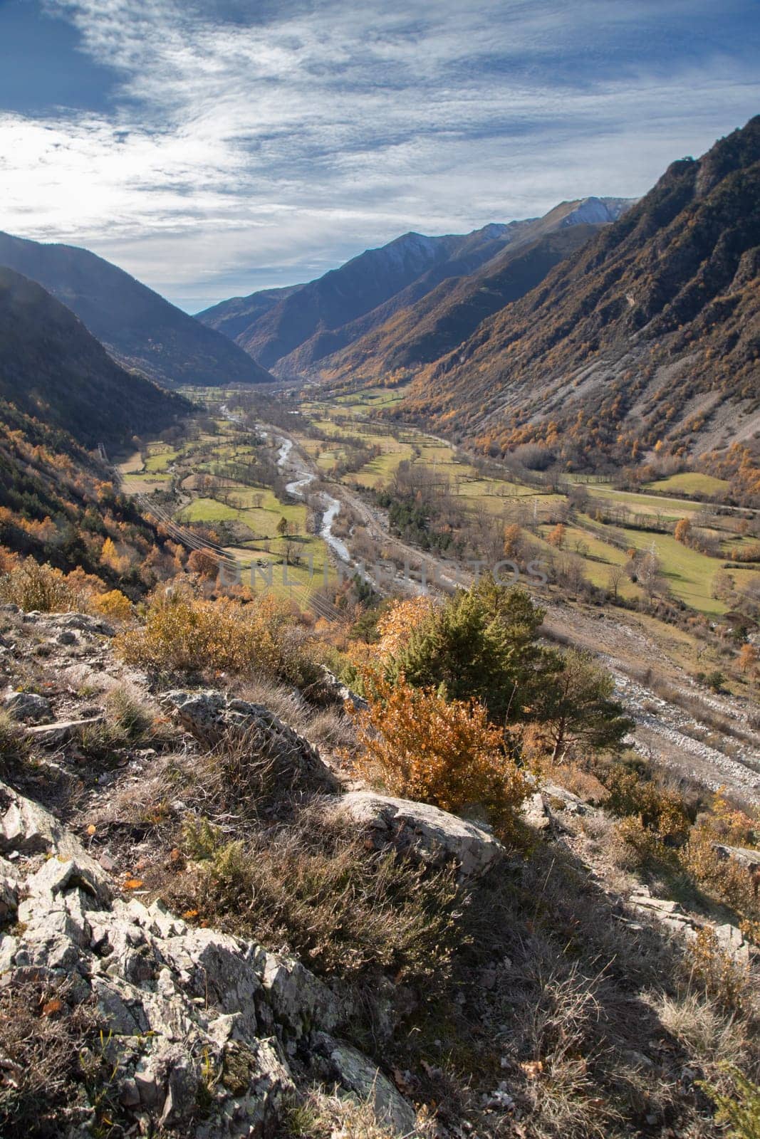 Amazing landscape in Boi Valley in Catalonian Pyrenees by ValentimePix