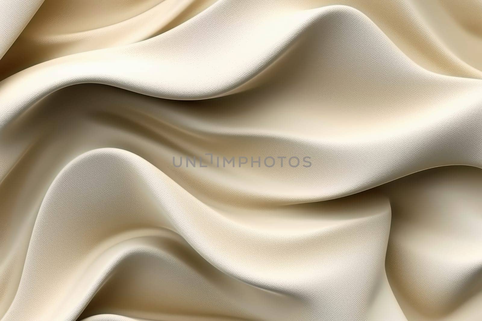 Wavy fabric background texture created with generative AI technology. by MP_foto71