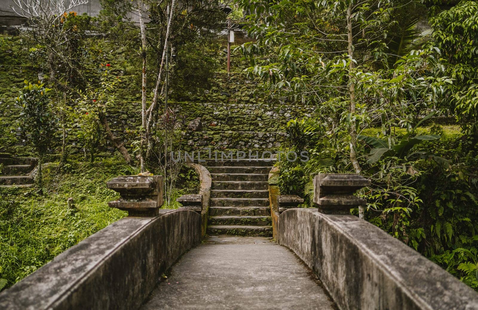 Pura Gunung Kawi temple bridge by Popov