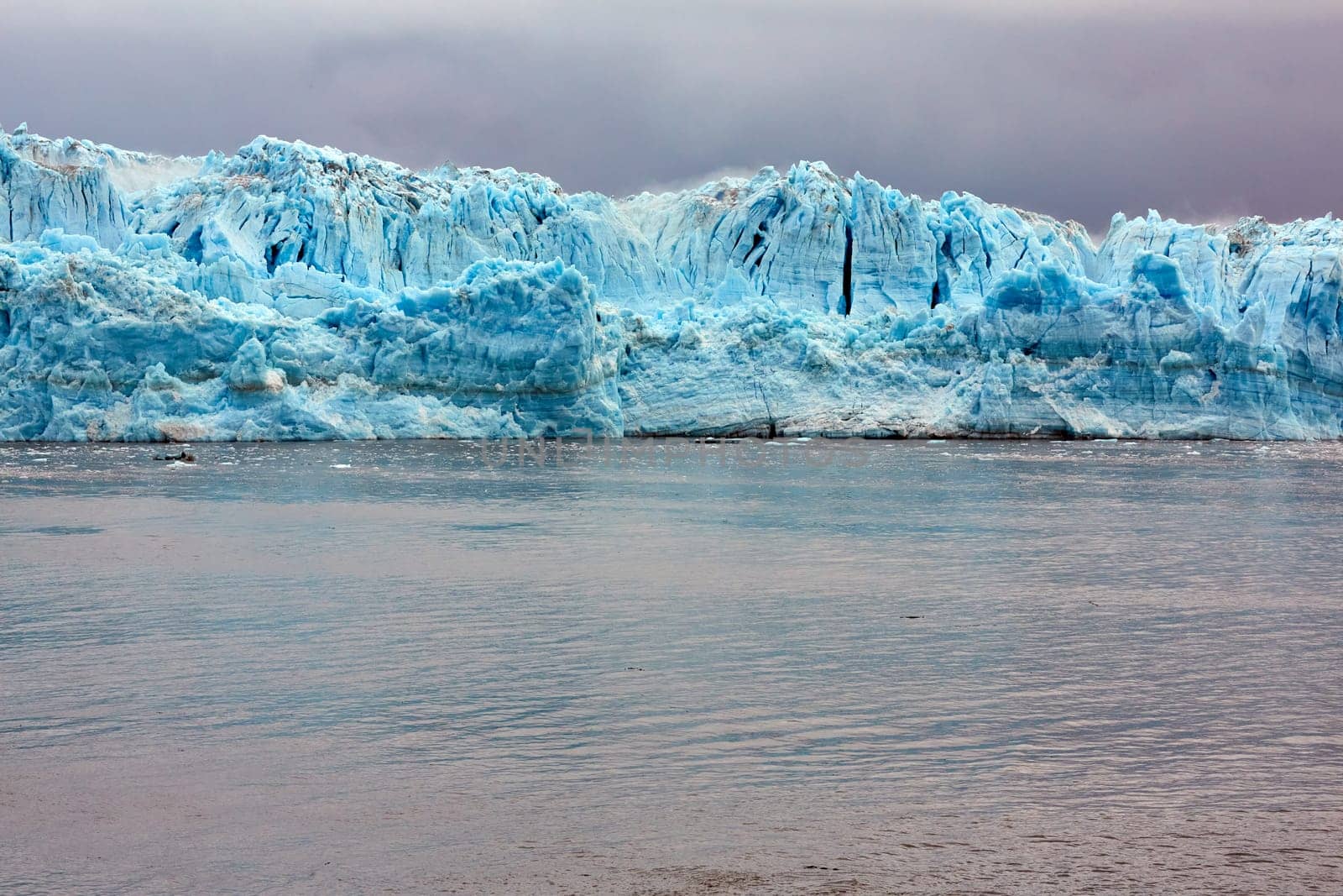 Glacial formations in Alaska