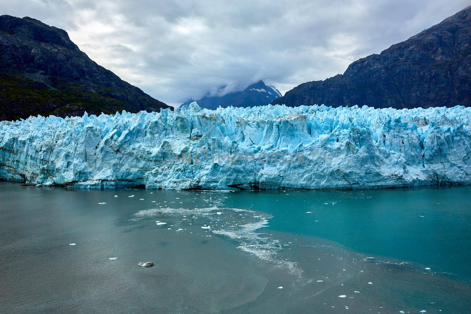 Glacial formations in Alaska