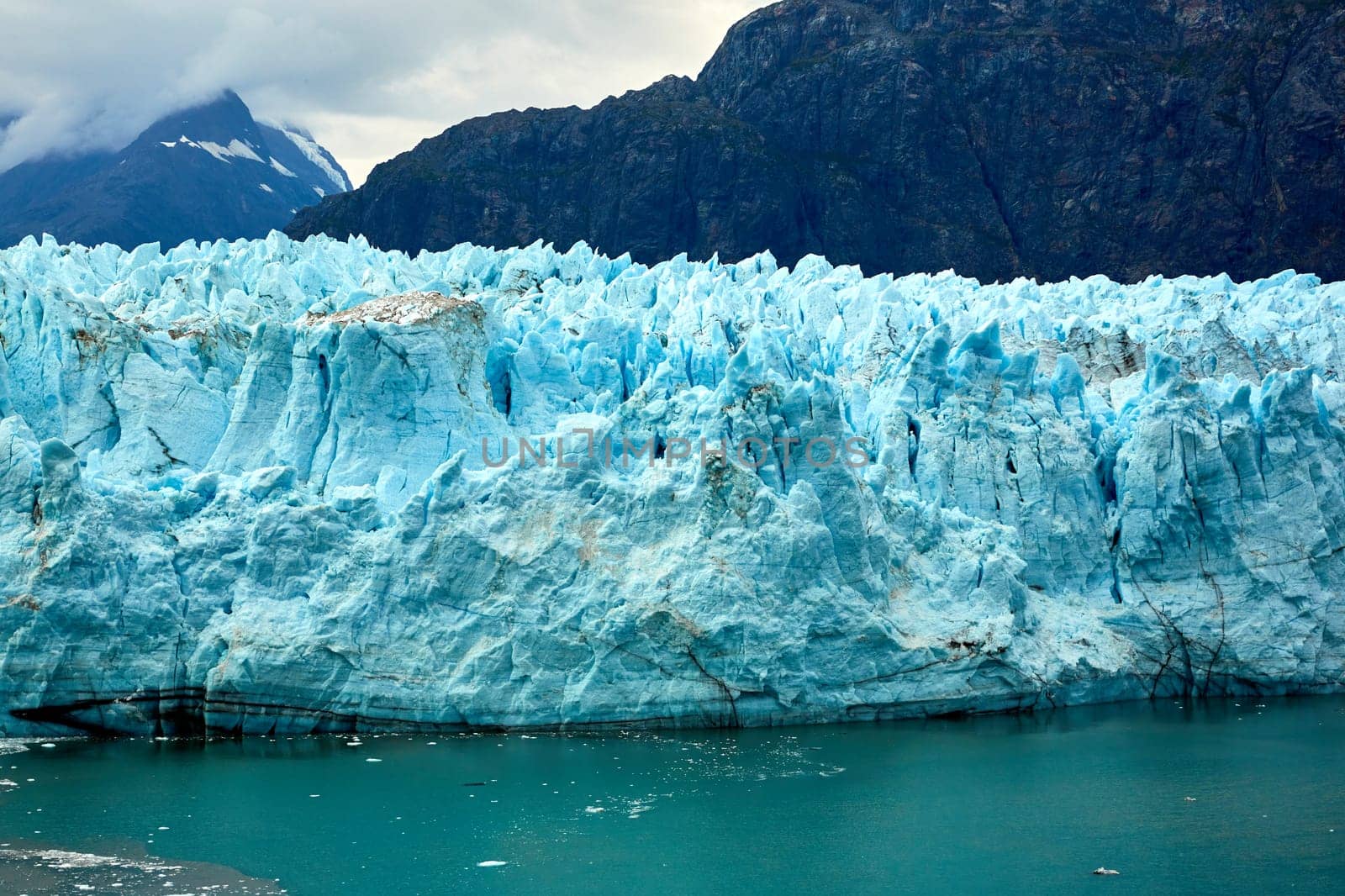 Glacial formations in Alaska