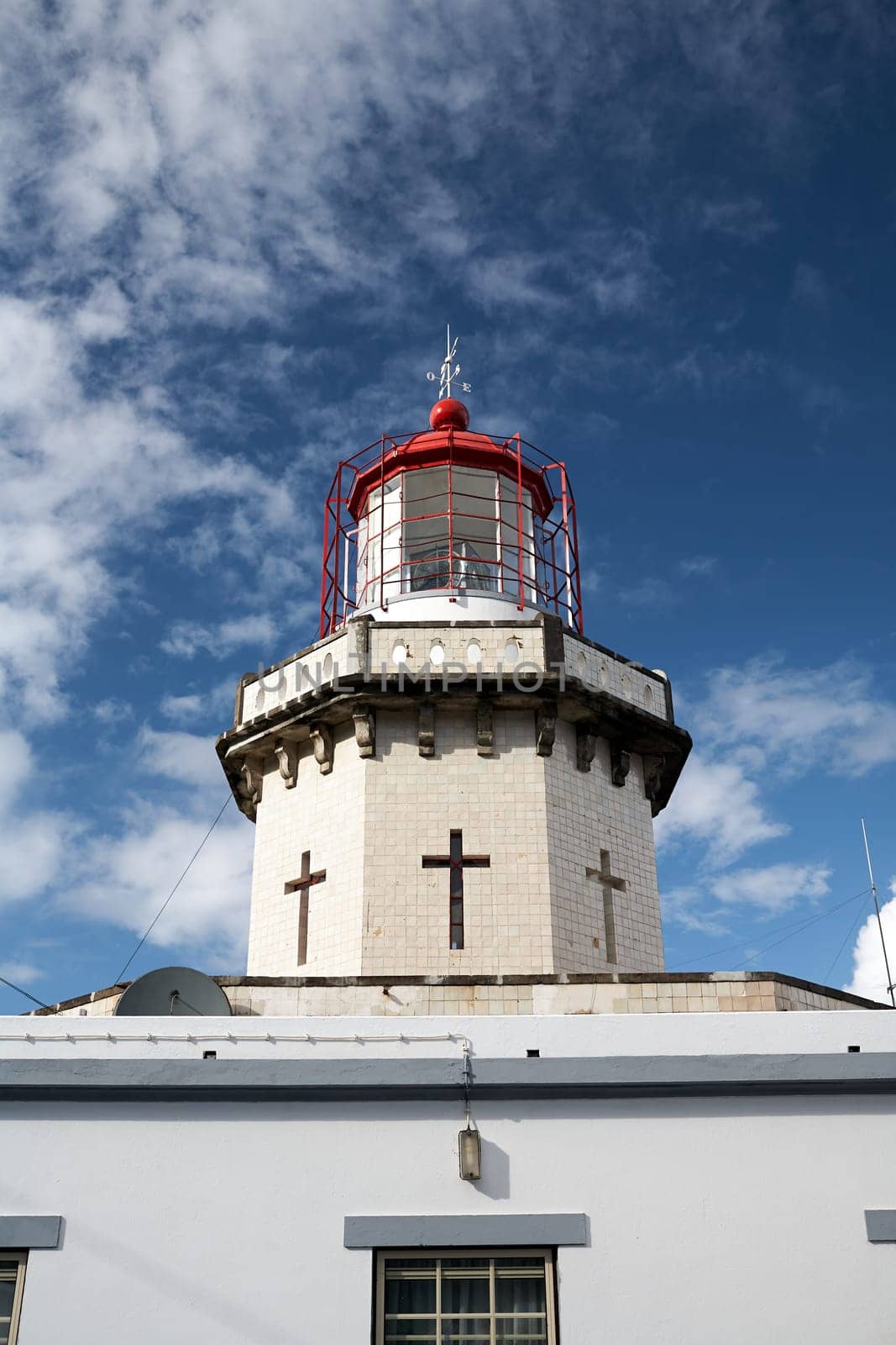 Lighthouse Ponta Do Arnel, St Michaels Island, Azores, Portugal