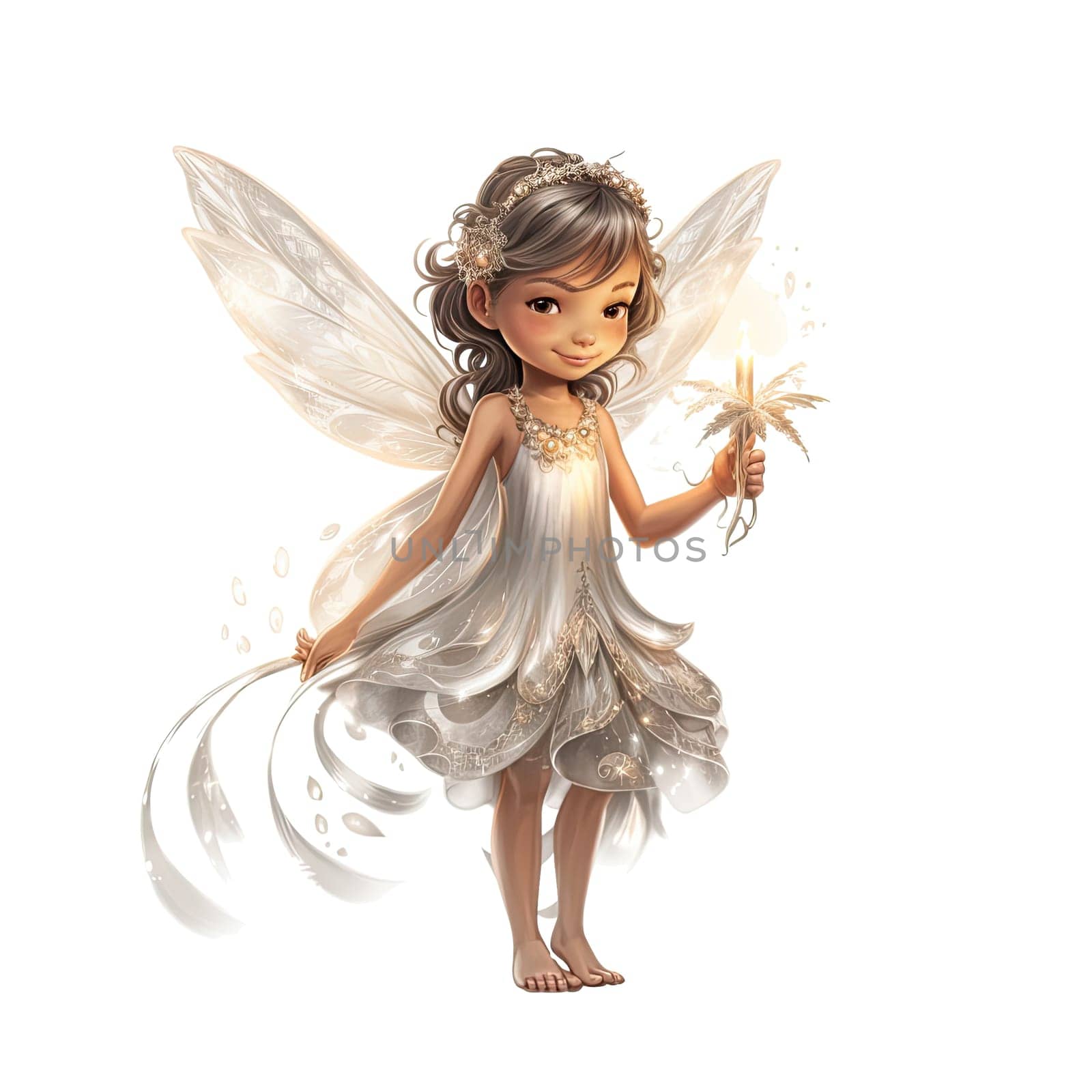 Illustration of Fairy godmother on transparent background. by jbruiz78