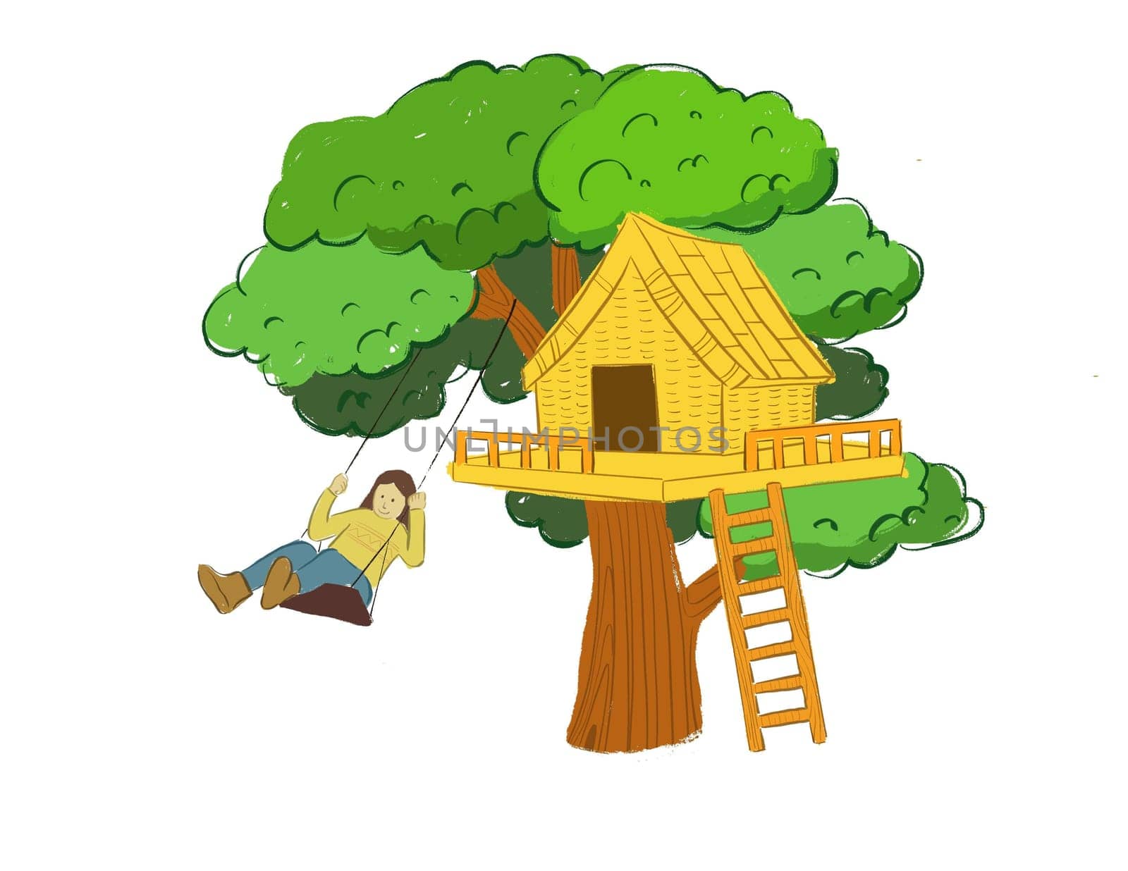 organism,tree,graphics,house,grass,plant,cottage,illustration,font,art,cartoon,green