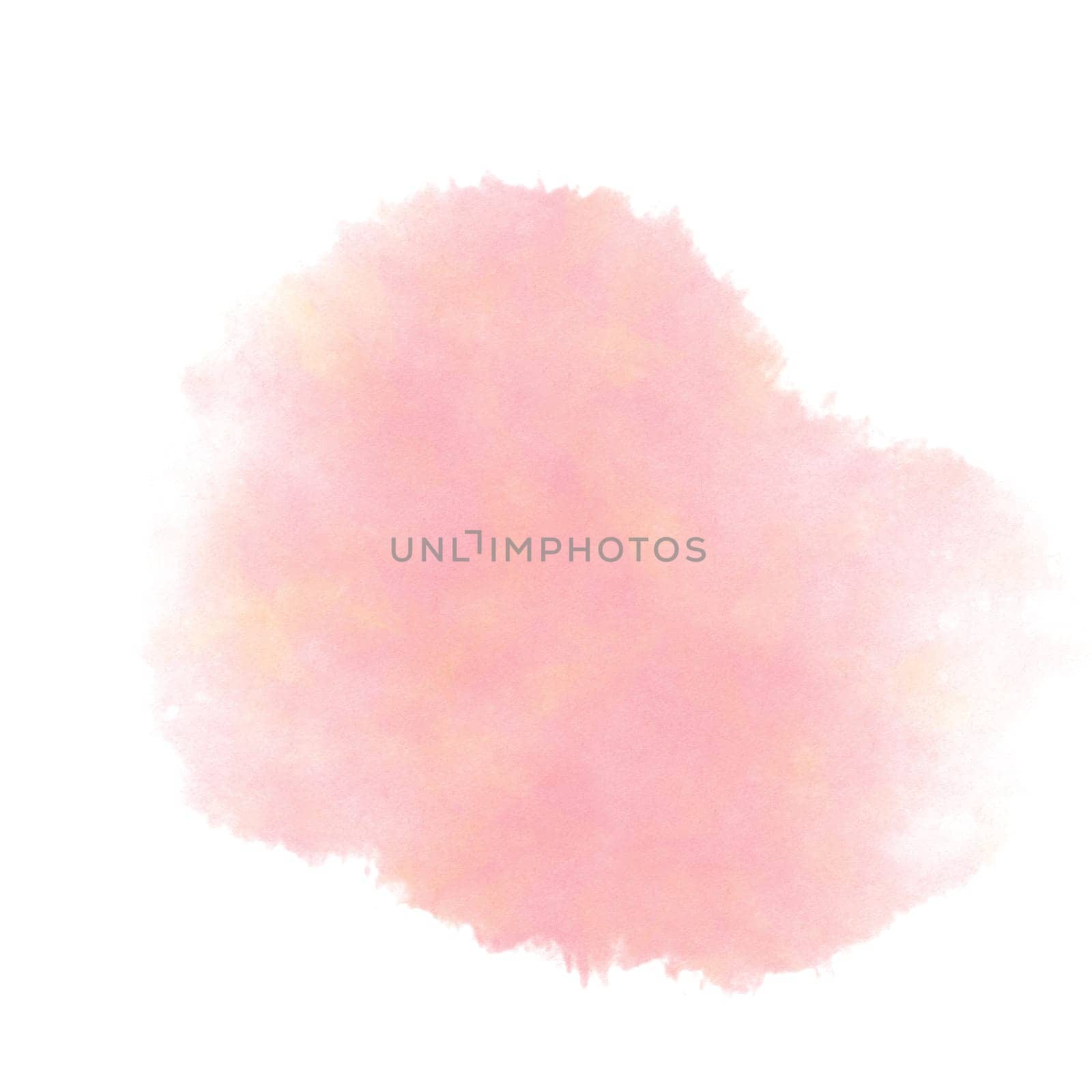 Abstract pink color painting on white background 