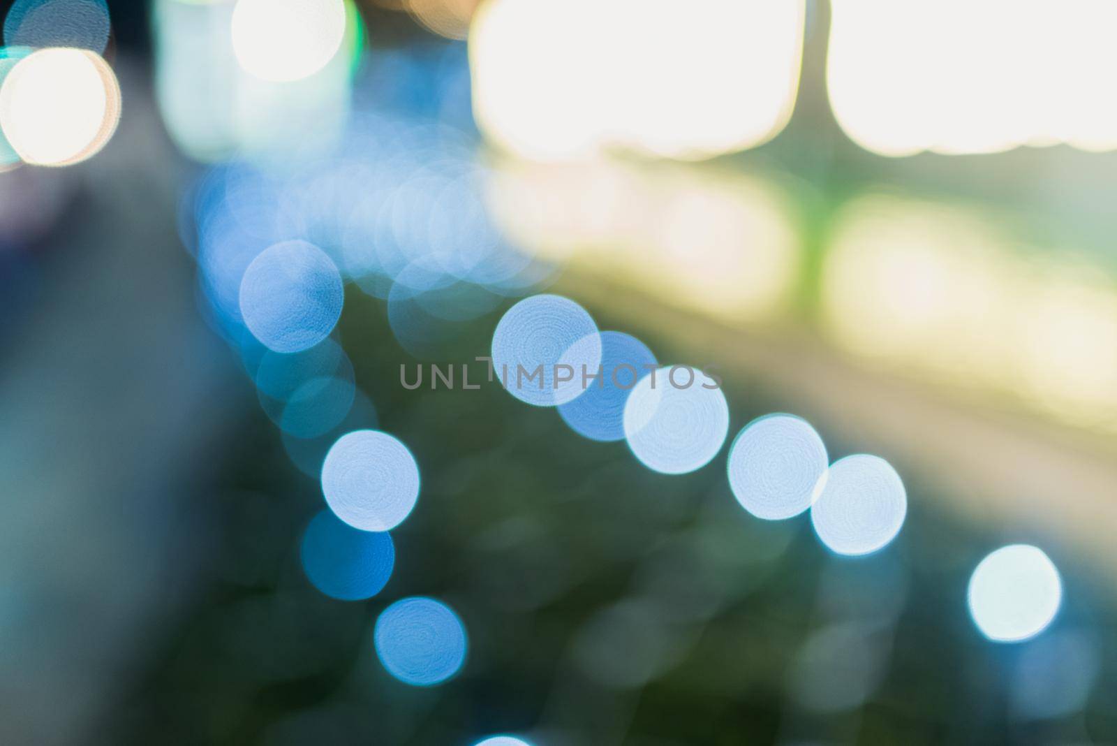 abstract bokeh background night lighting