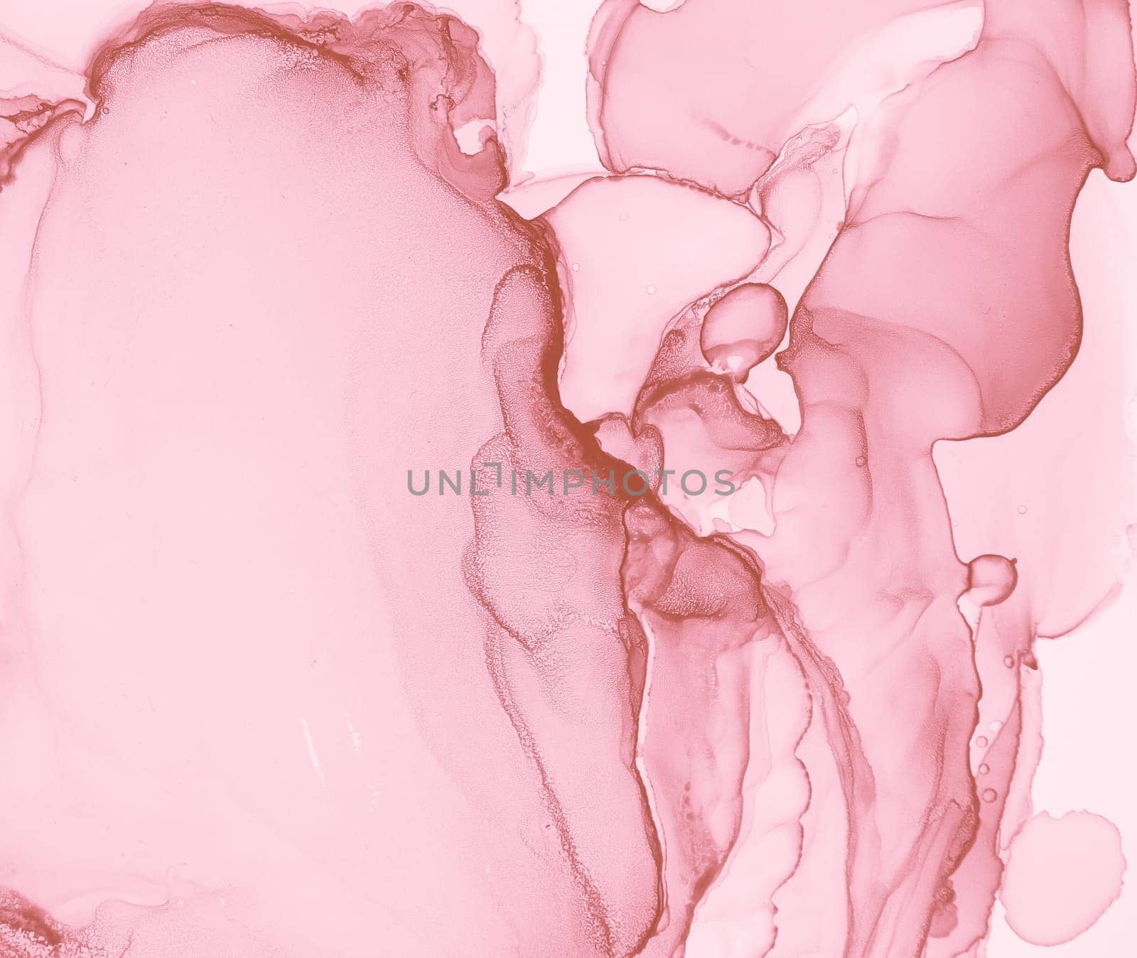 Feminine Luxury Marble. Abstract Wallpaper. Fluid Color Design. Acrylic Wall. Delicate Oil Effect. Alcohol Liquid Marble. Gentle Background. Art Gradient Paint. Ethereal Pink Marble.